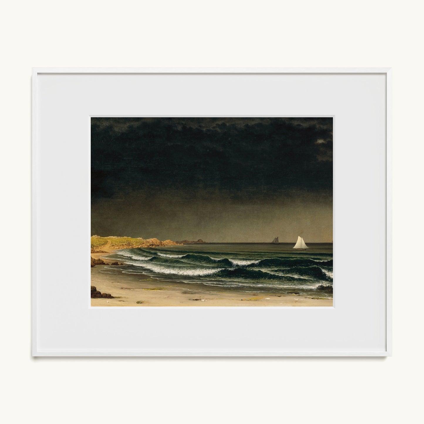 Approaching Storm, Beach near Newport