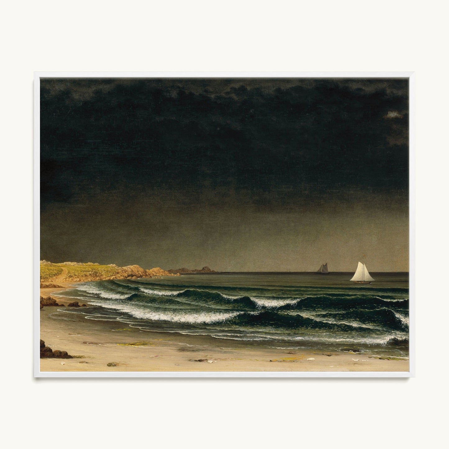 Approaching Storm, Beach near Newport