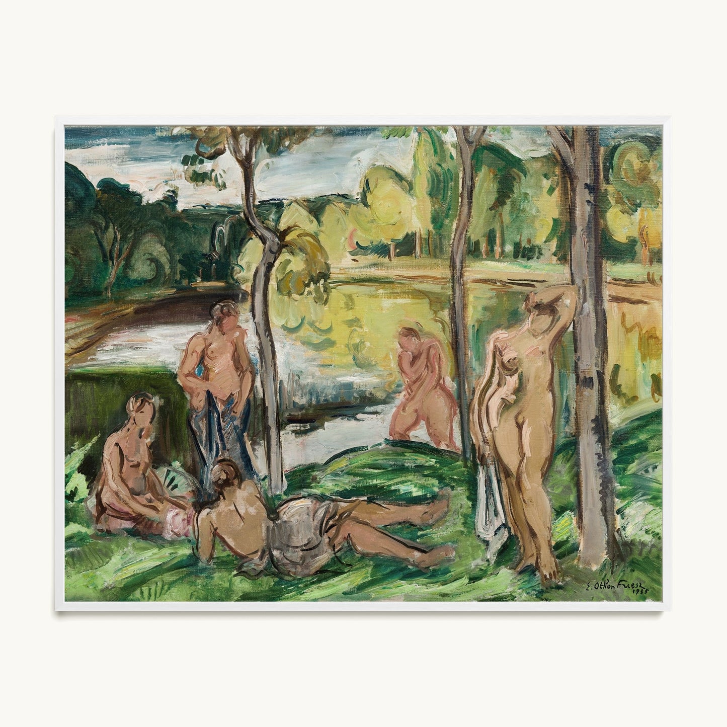 Baigneuses sur la Rance