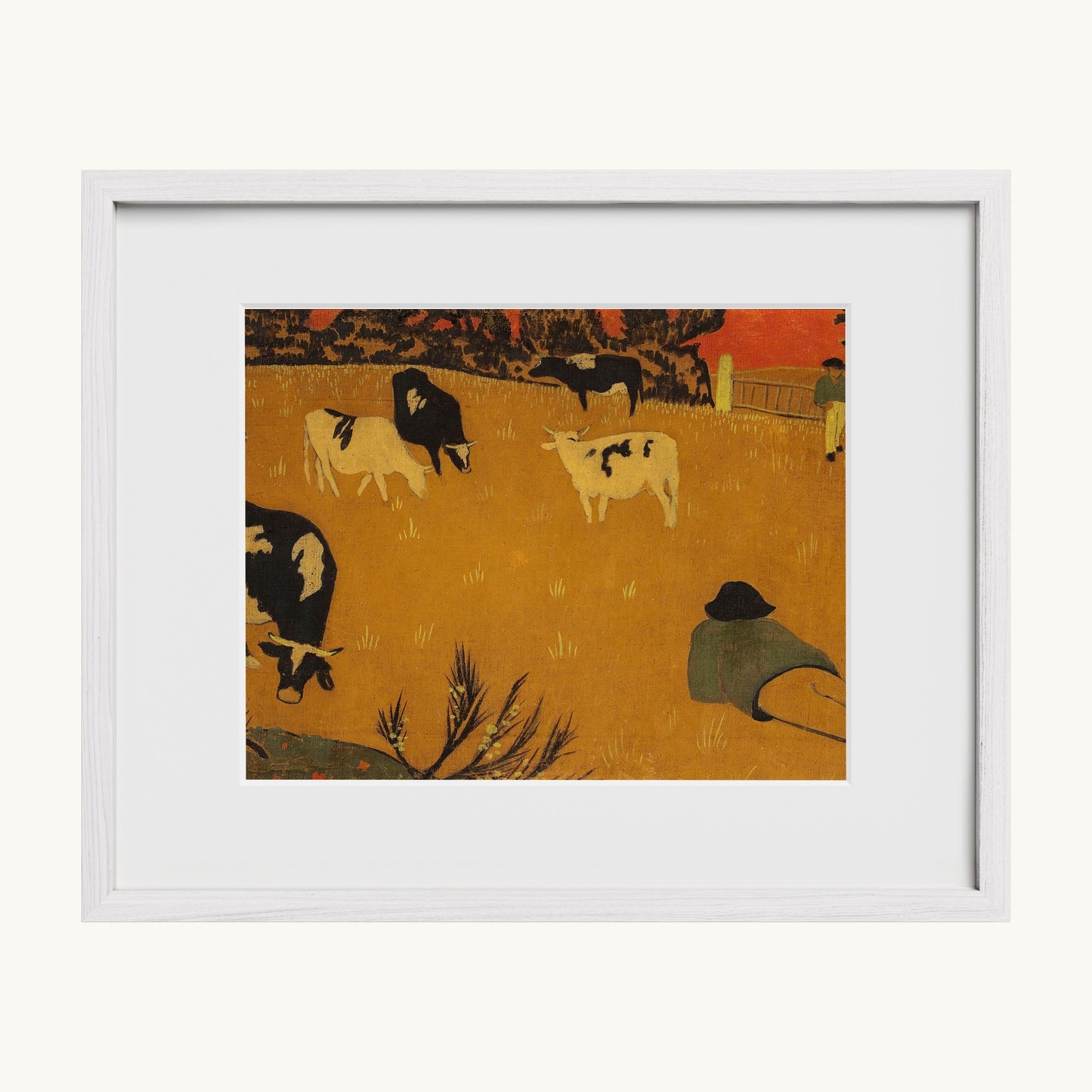 Breton Panel with Cows