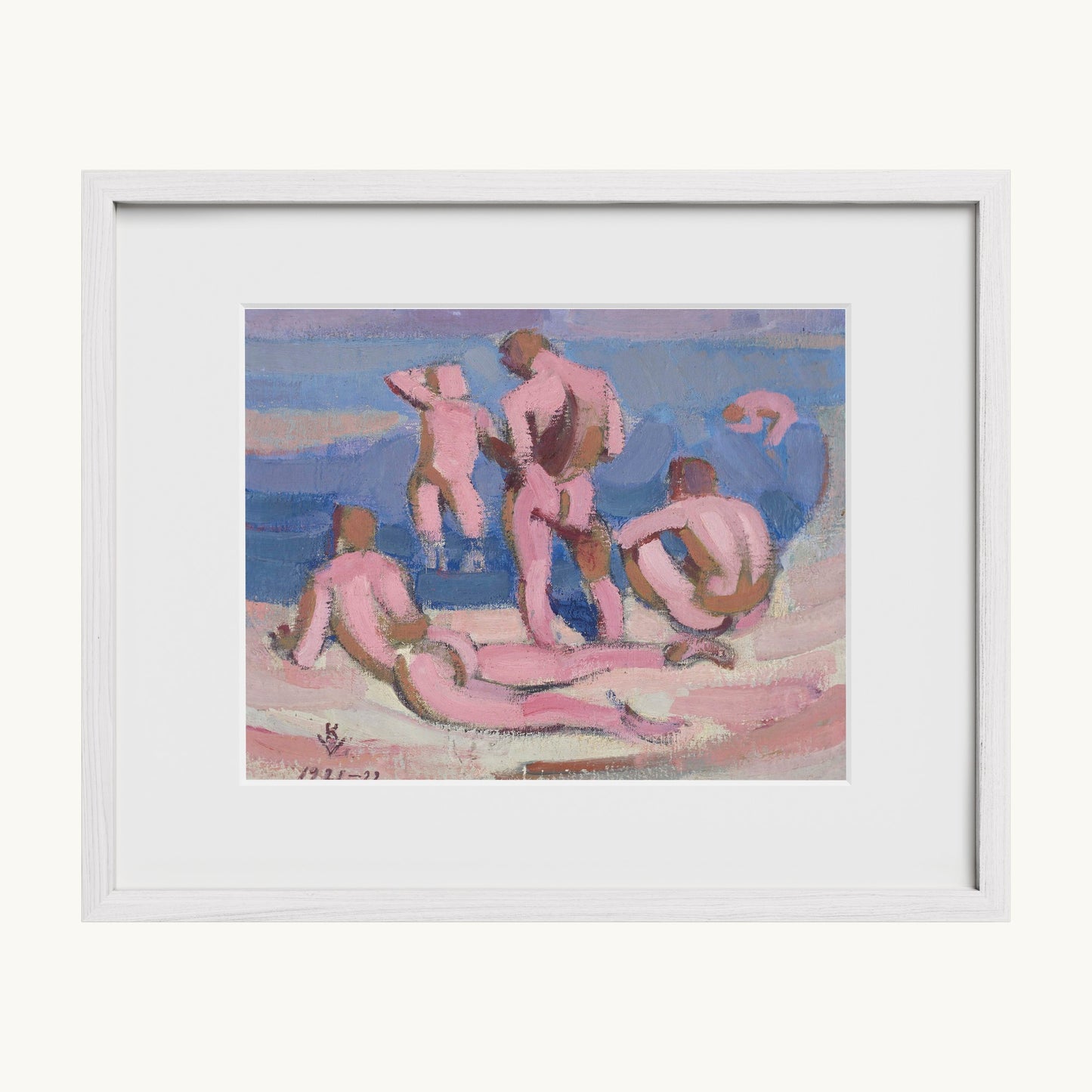 Bathing Men