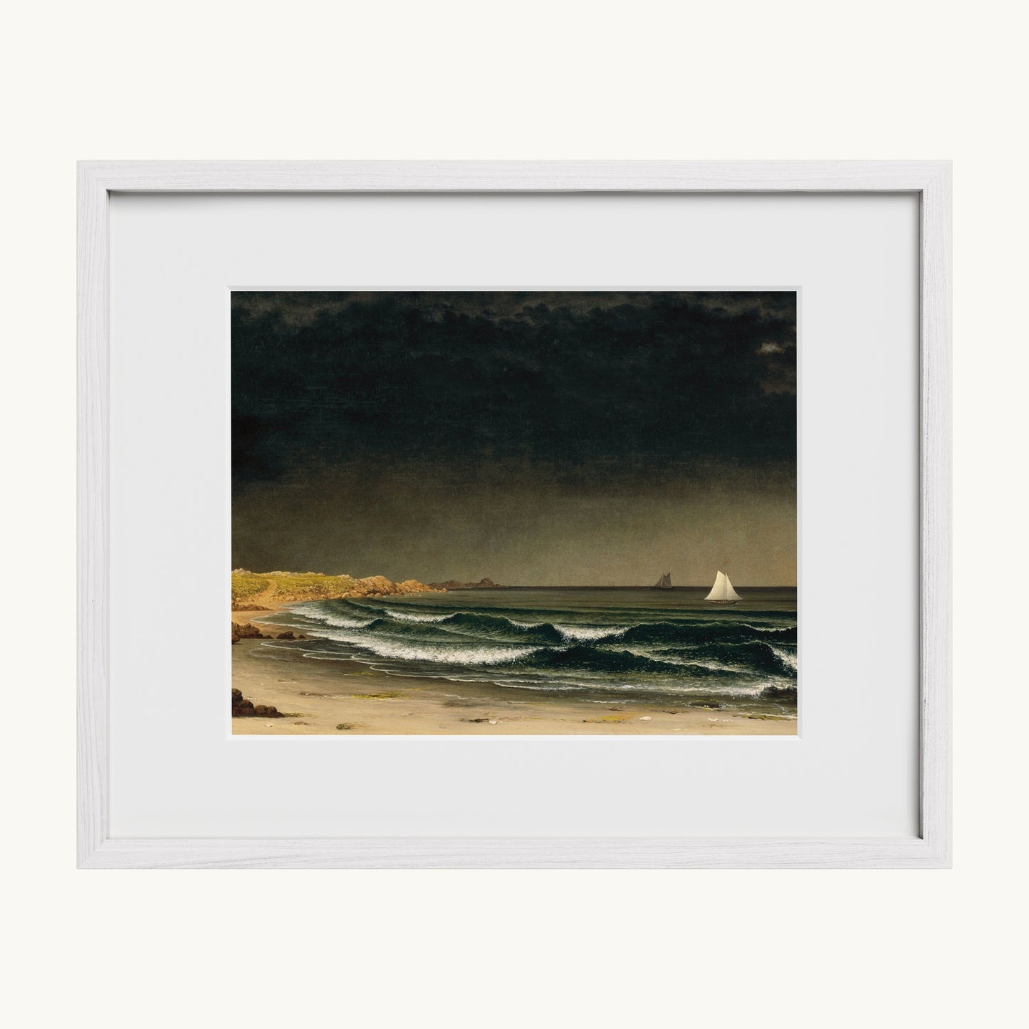 Approaching Storm, Beach near Newport