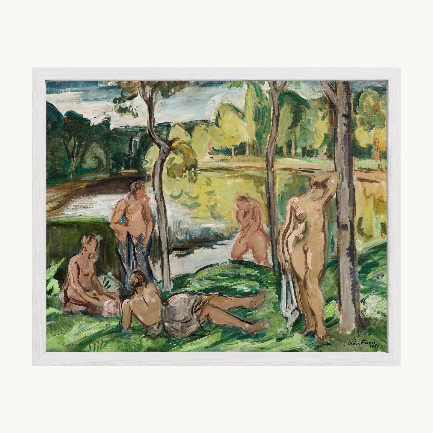 Baigneuses sur la Rance