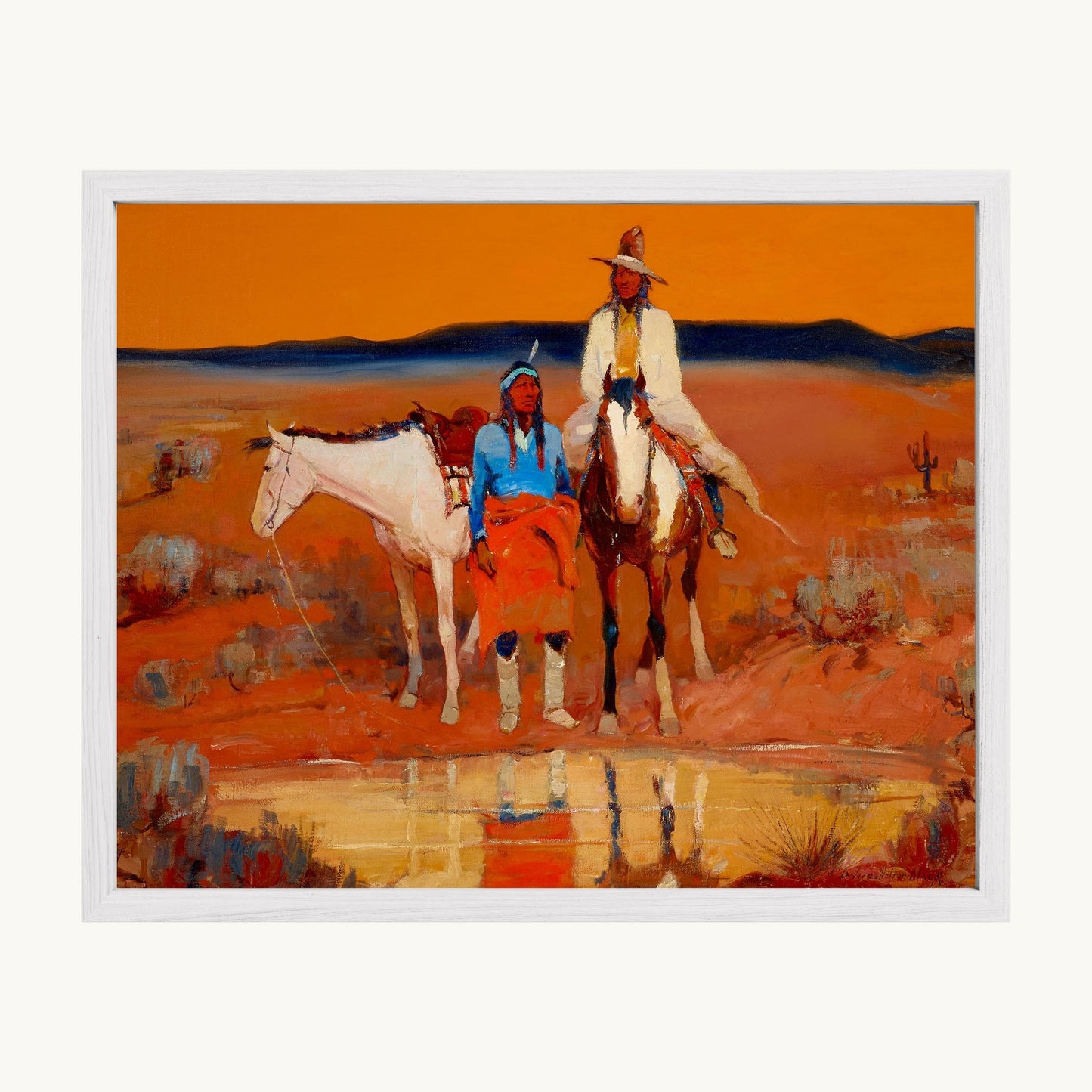 Apache at Watering Hole