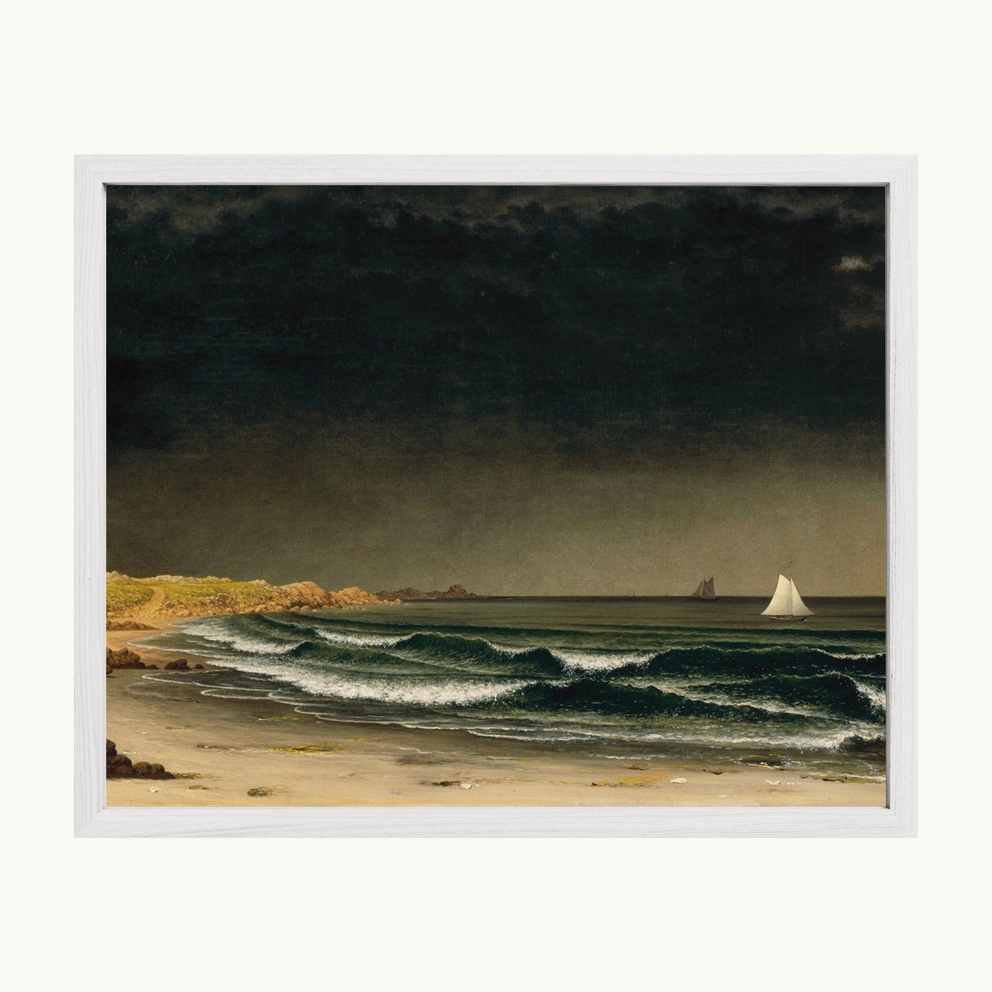 Approaching Storm, Beach near Newport
