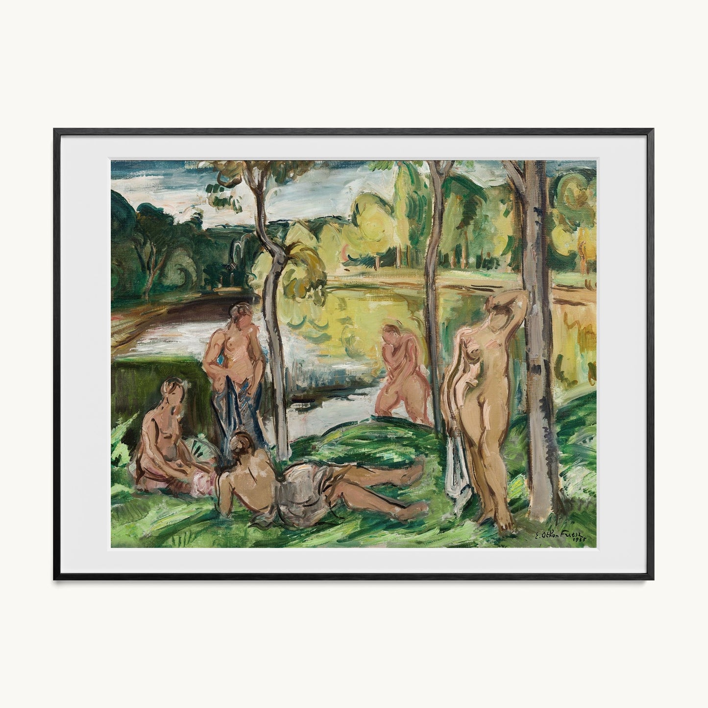 Baigneuses sur la Rance