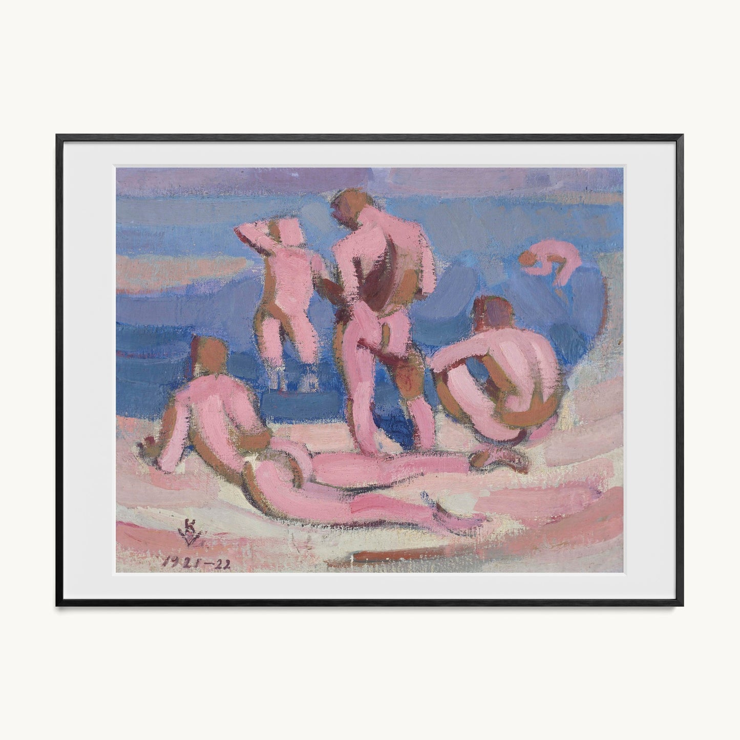 Bathing Men