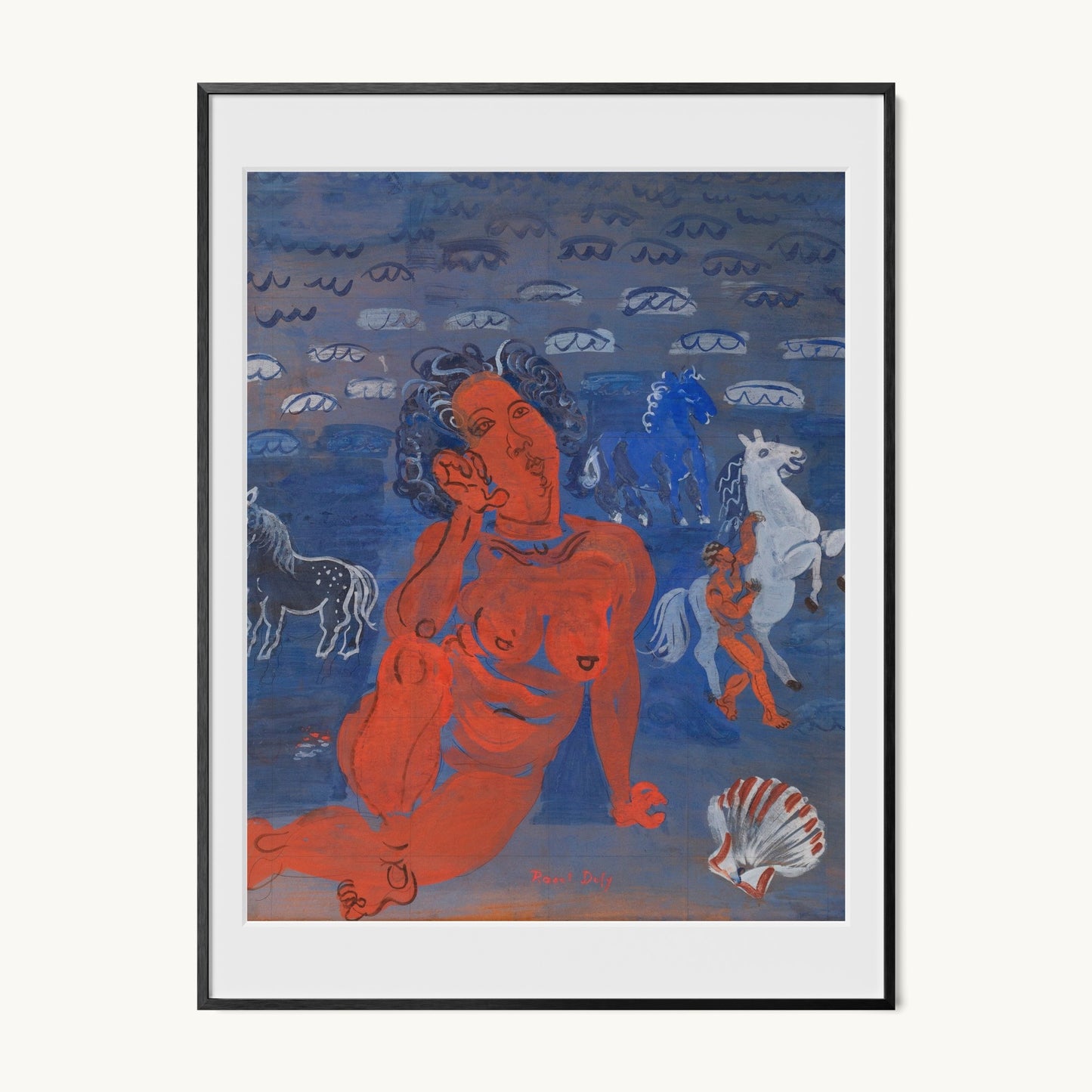 Amphitrite et chevaux marins (1925)