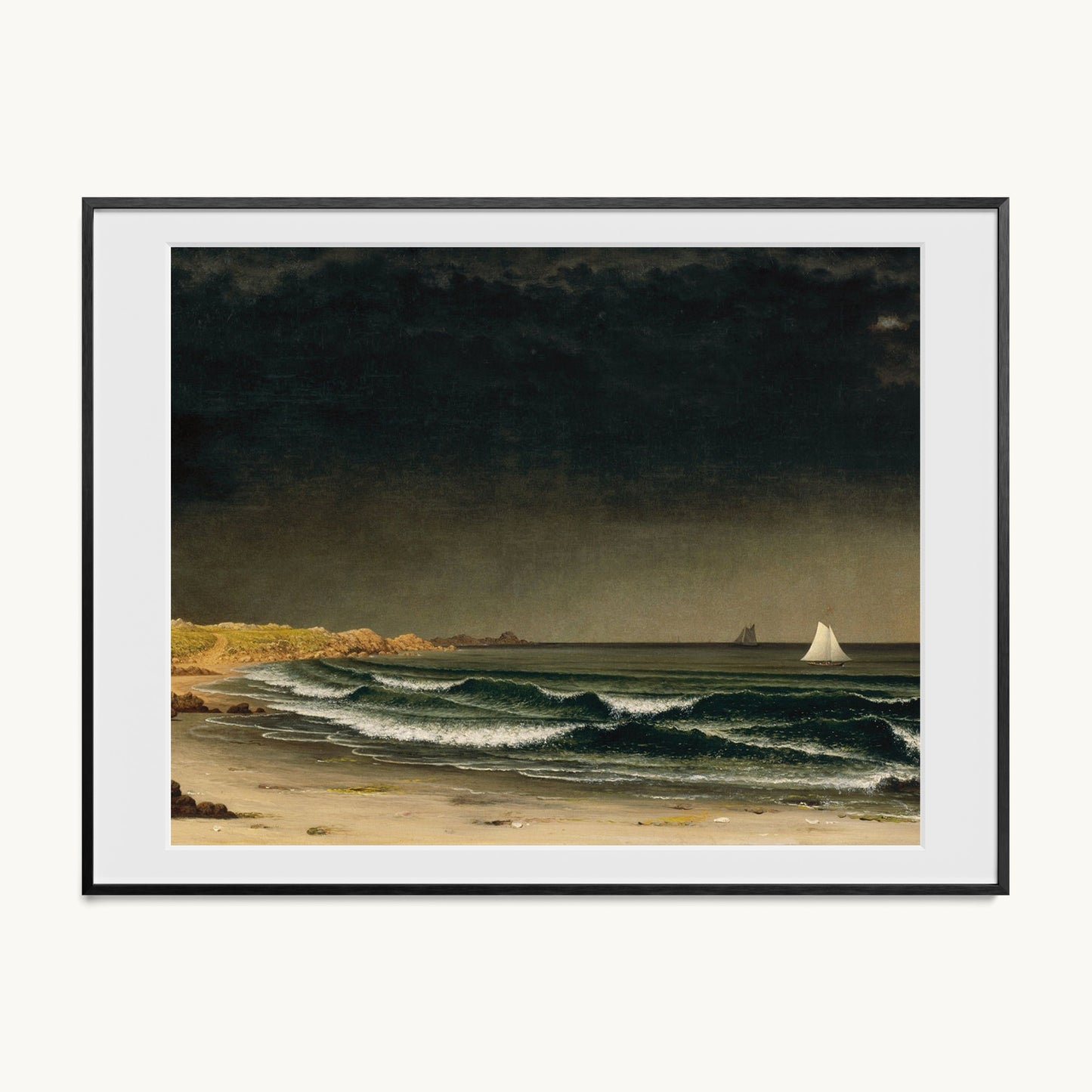 Approaching Storm, Beach near Newport