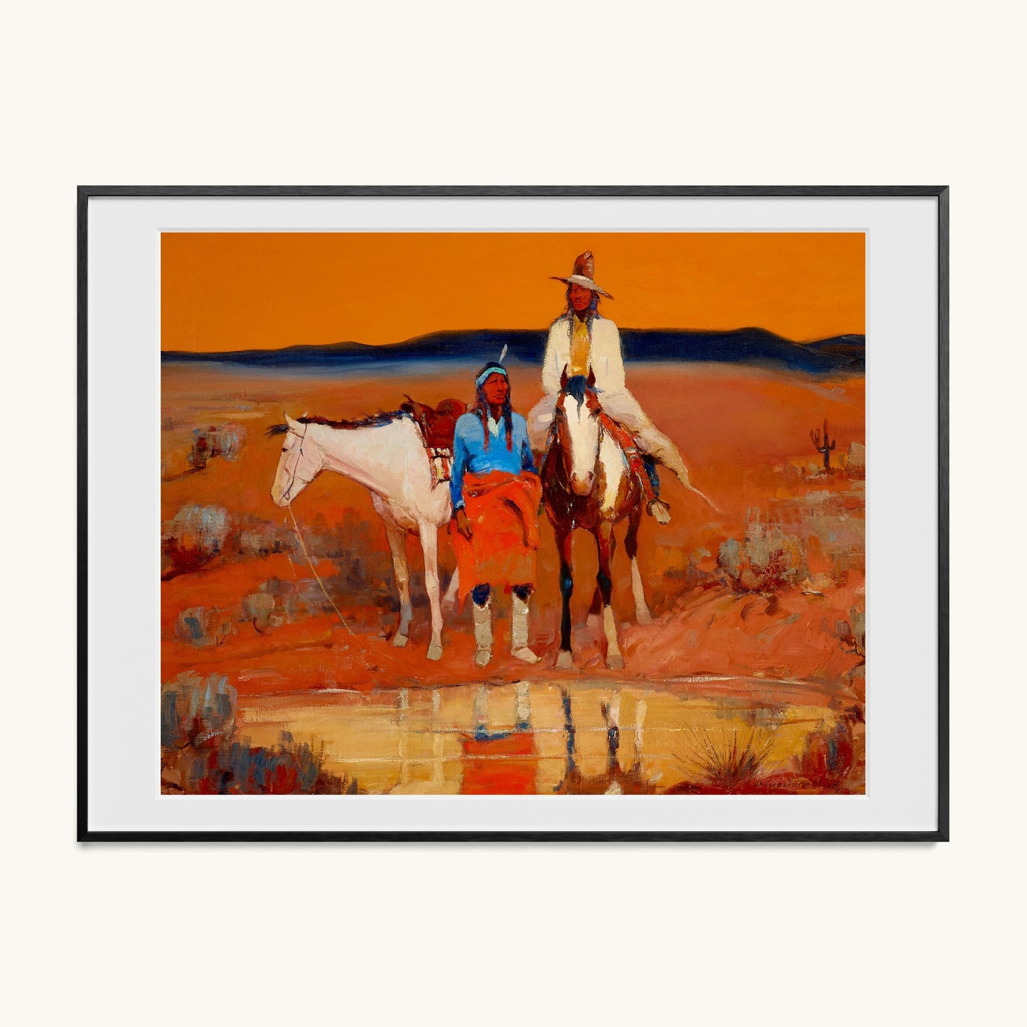 Apache at Watering Hole