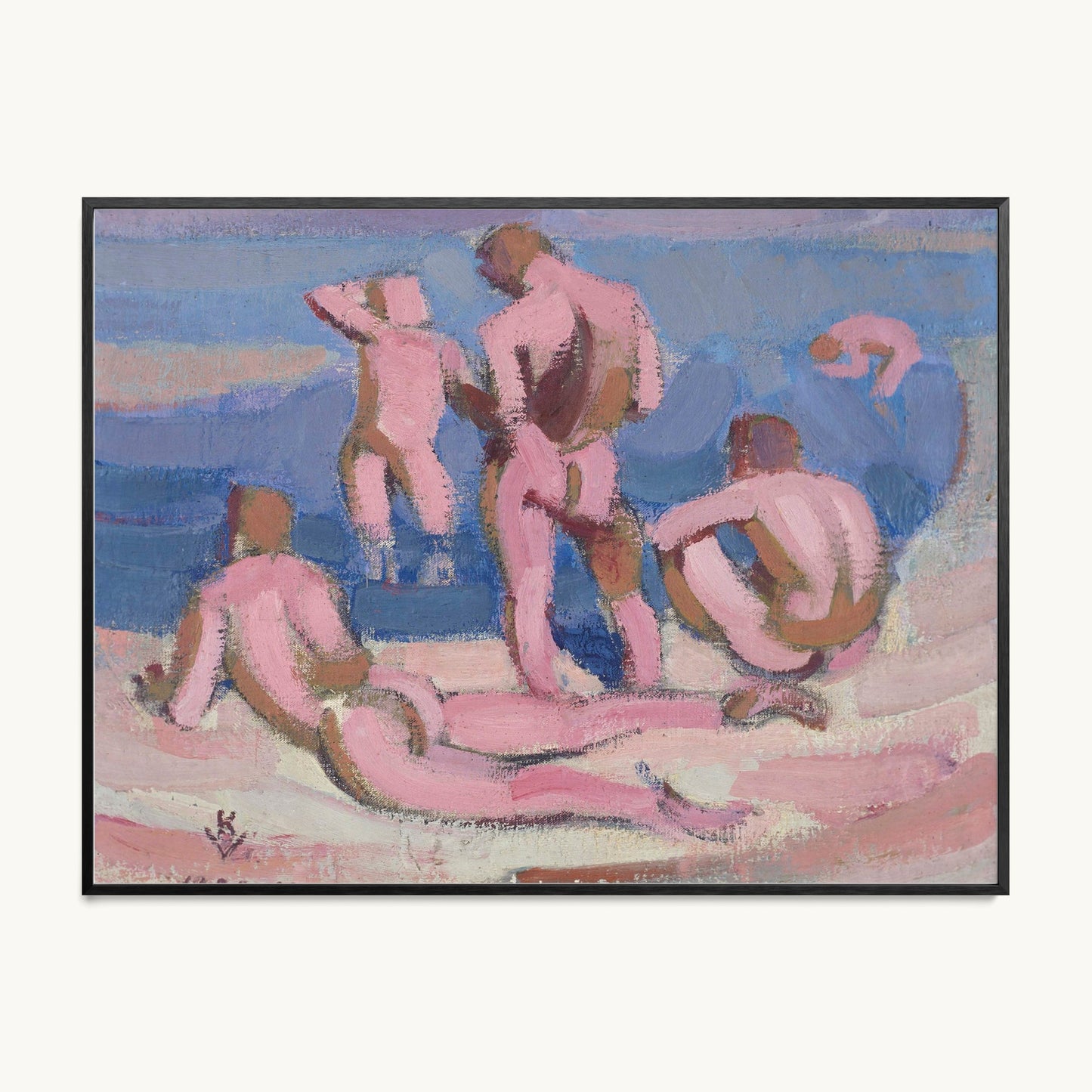 Bathing Men
