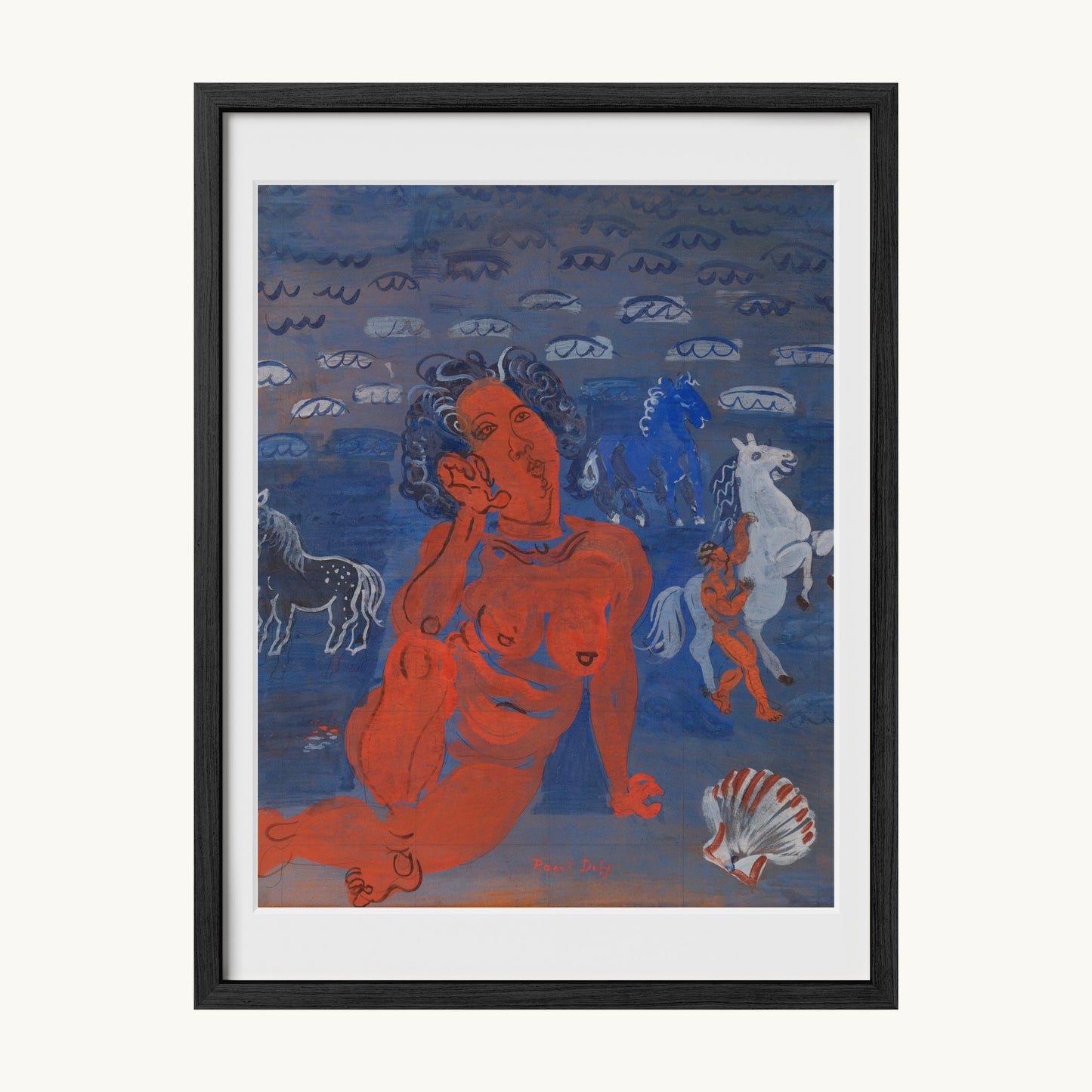 Amphitrite et chevaux marins (1925)