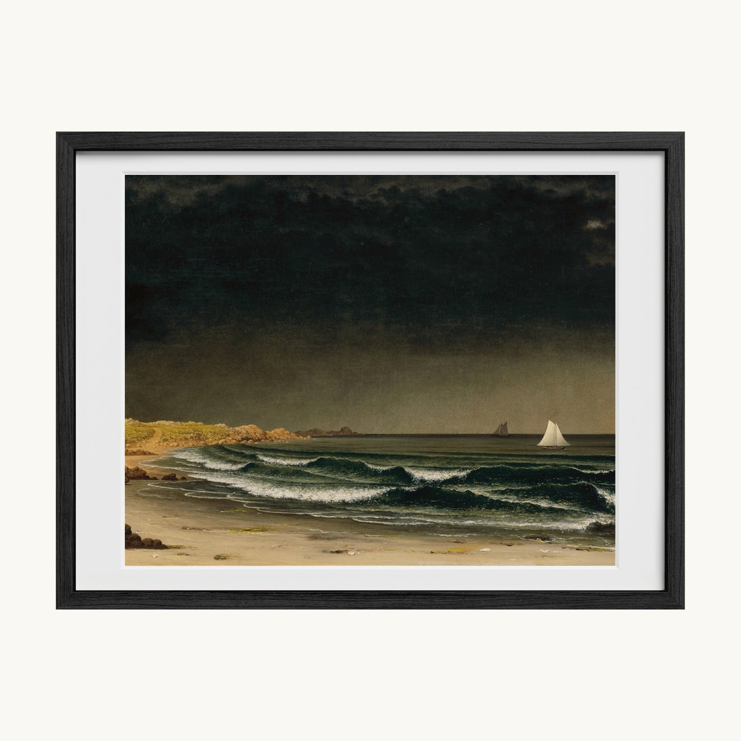 Approaching Storm, Beach near Newport