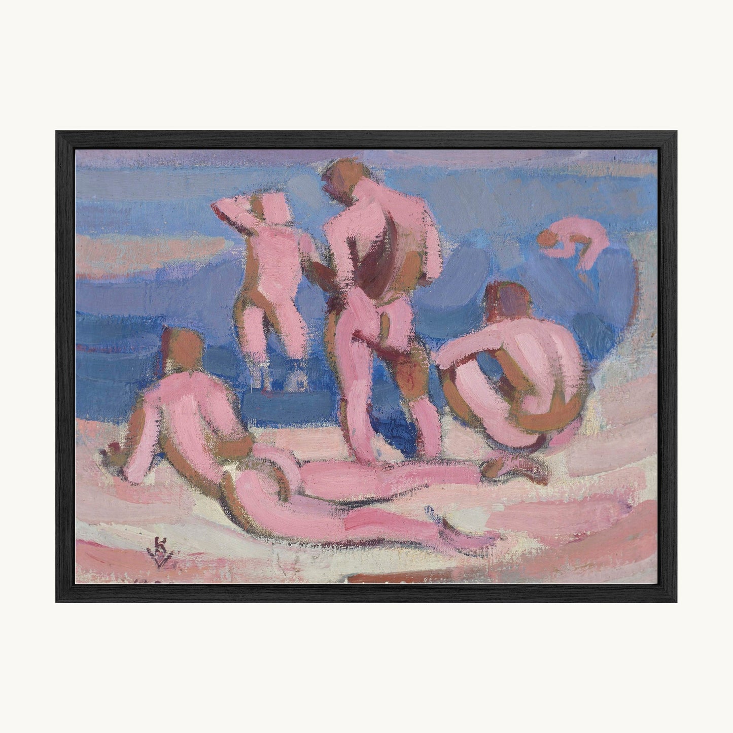 Bathing Men