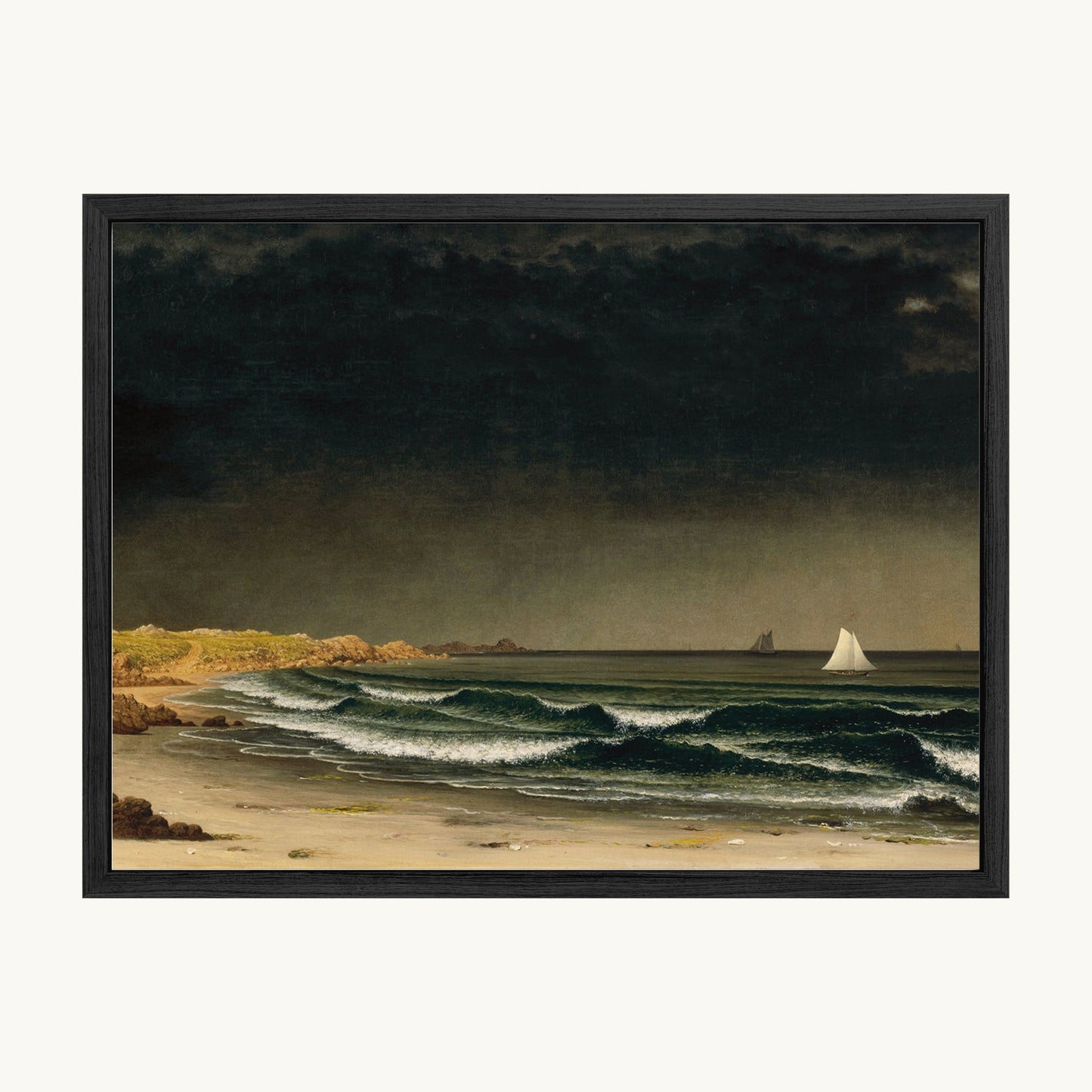 Approaching Storm, Beach near Newport