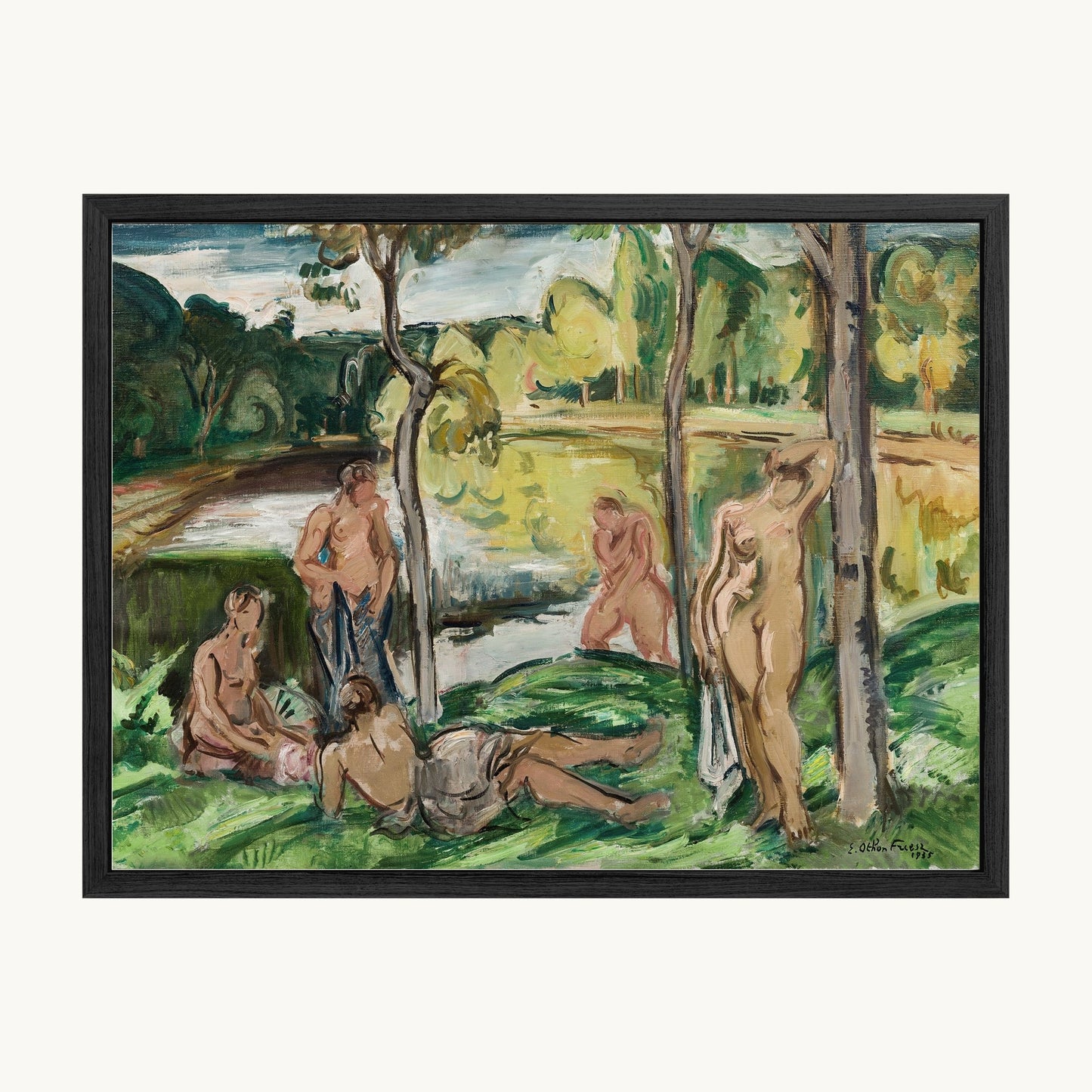 Baigneuses sur la Rance