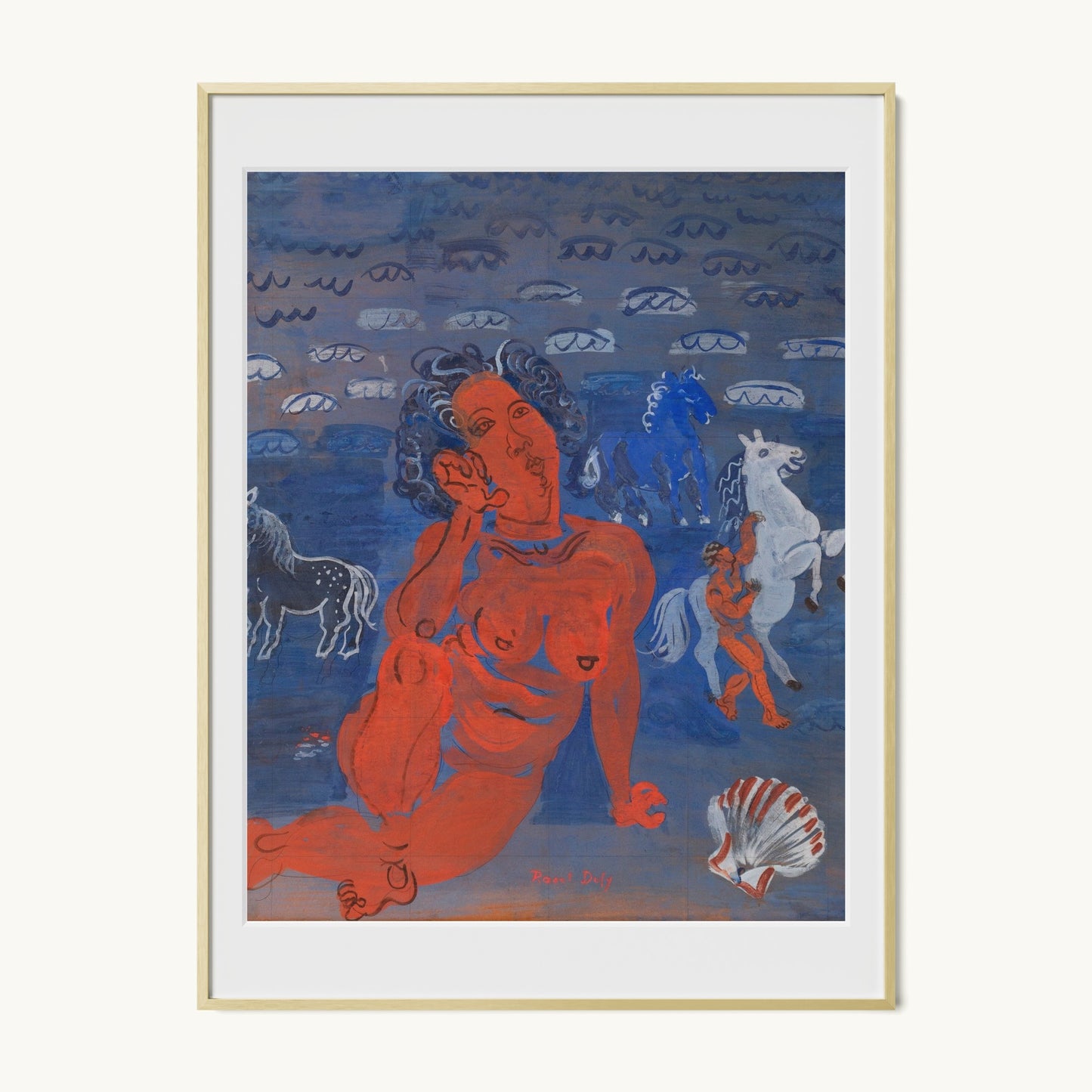 Amphitrite et chevaux marins (1925)