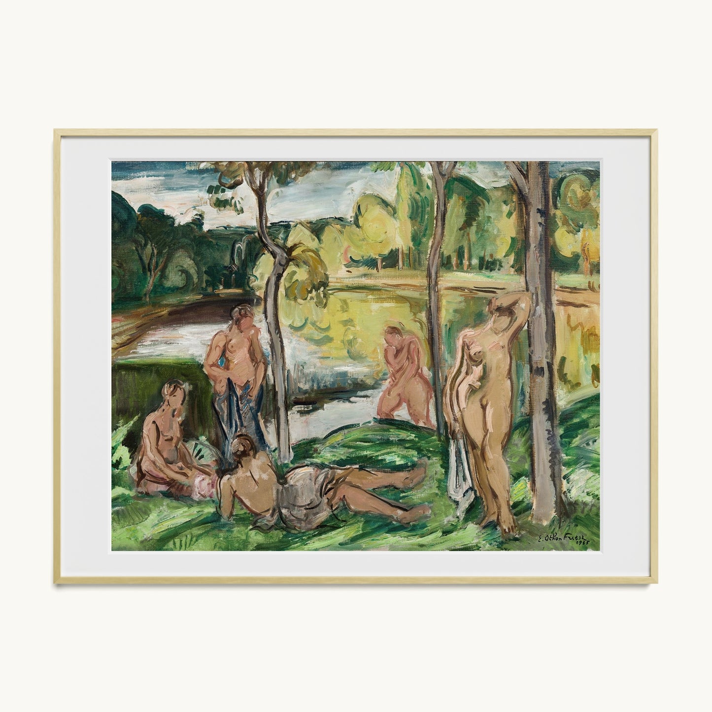 Baigneuses sur la Rance