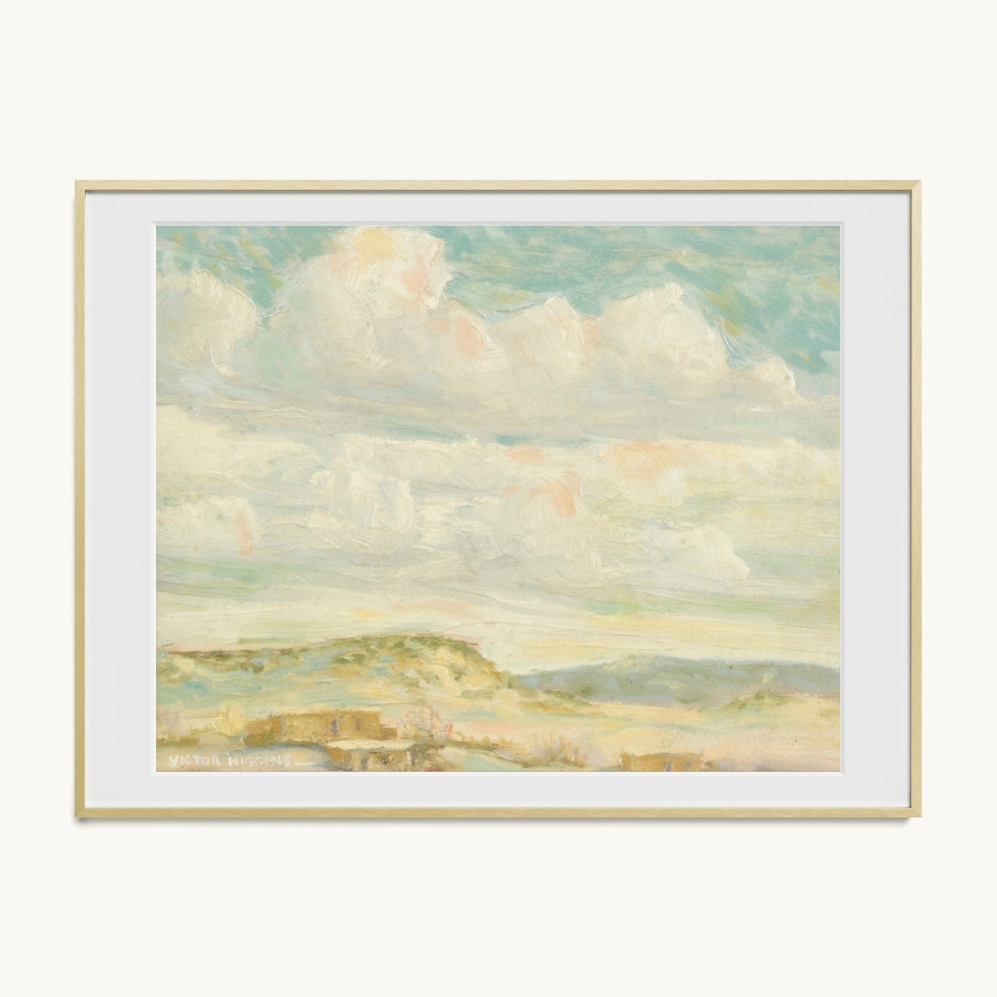Atmospheric Desert Landscape