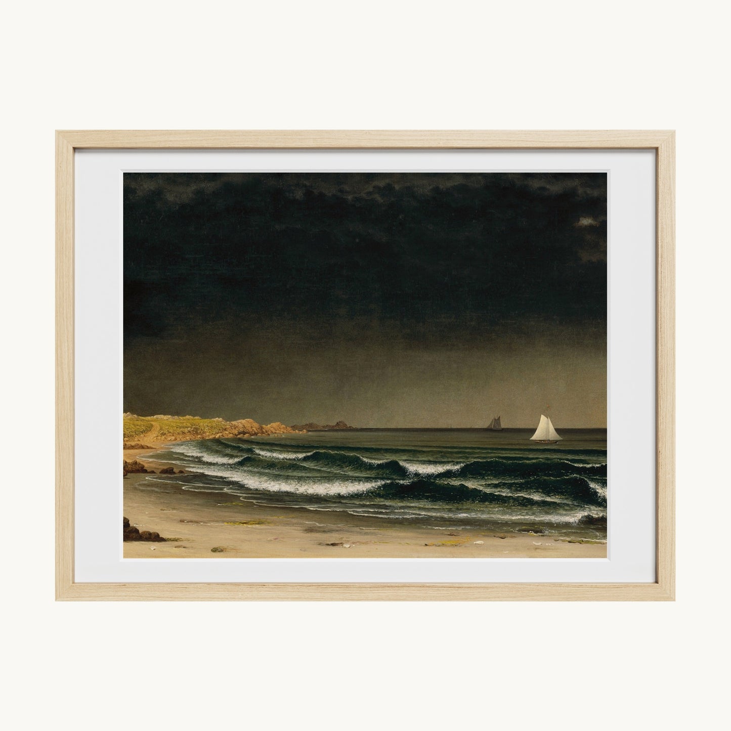 Approaching Storm, Beach near Newport