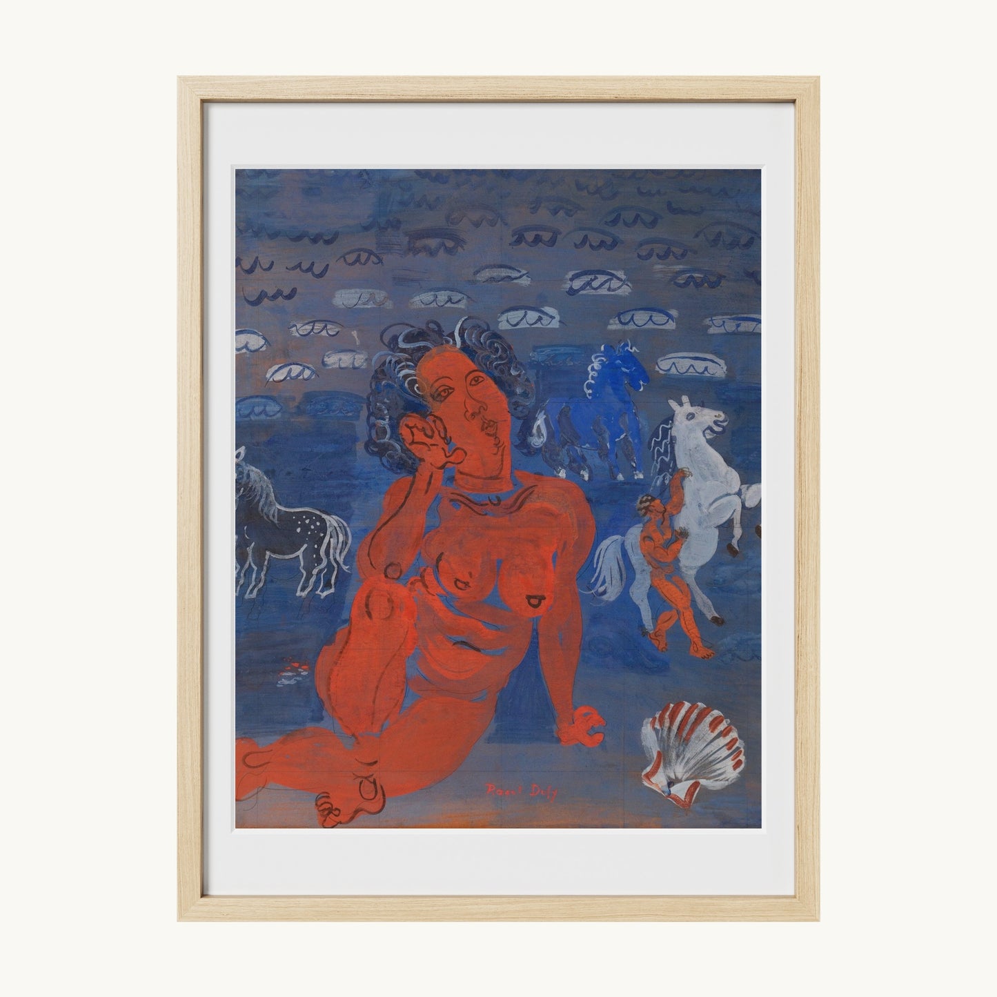 Amphitrite et chevaux marins (1925)