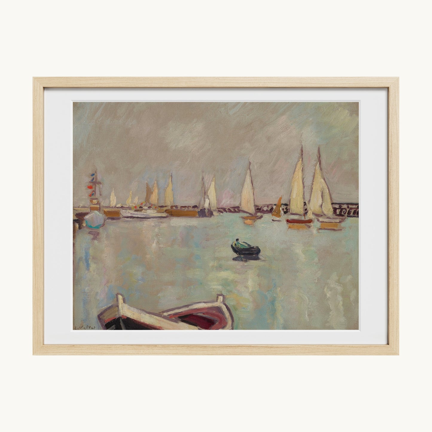Barques et voiliers à Ouistreham