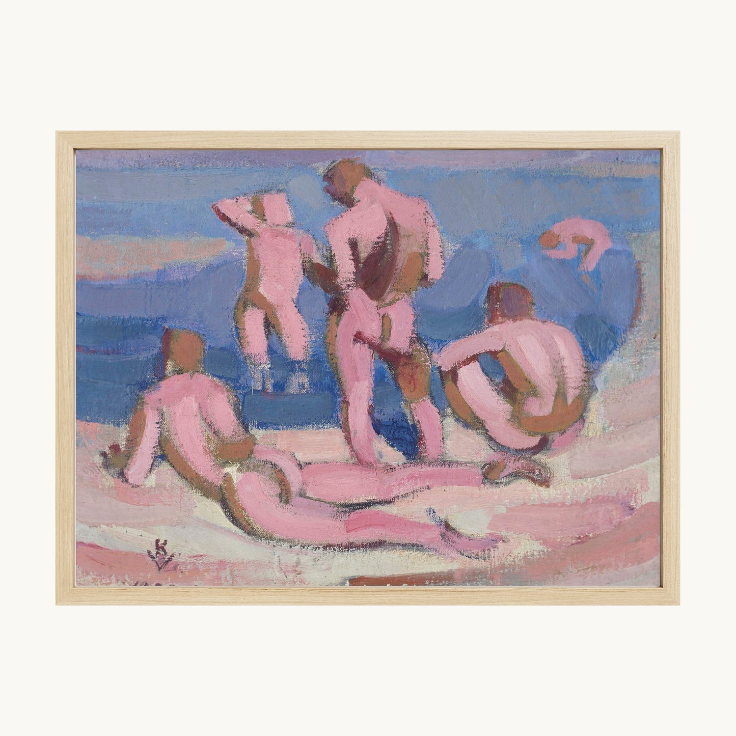 Bathing Men