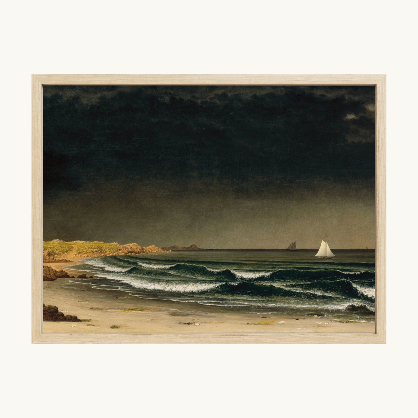 Approaching Storm, Beach near Newport