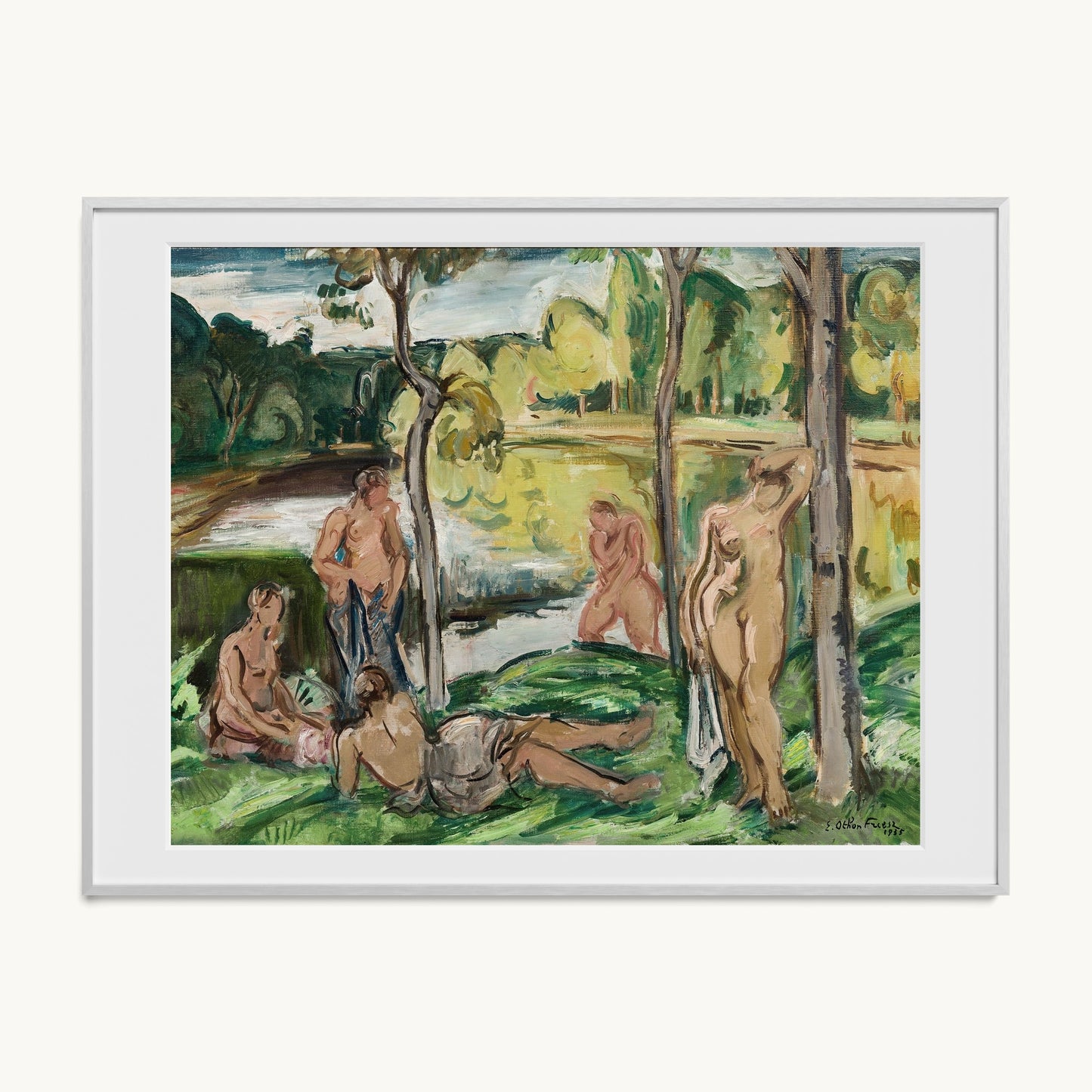 Baigneuses sur la Rance