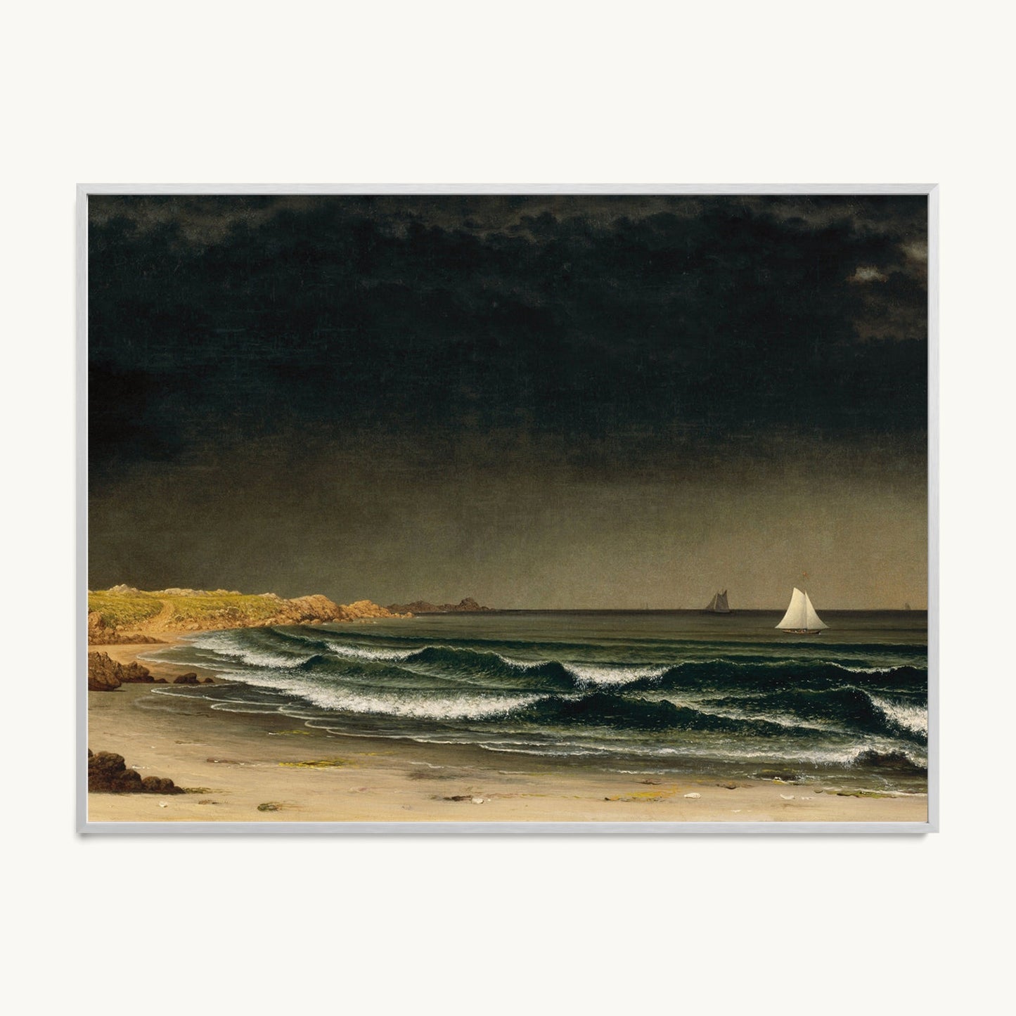 Approaching Storm, Beach near Newport