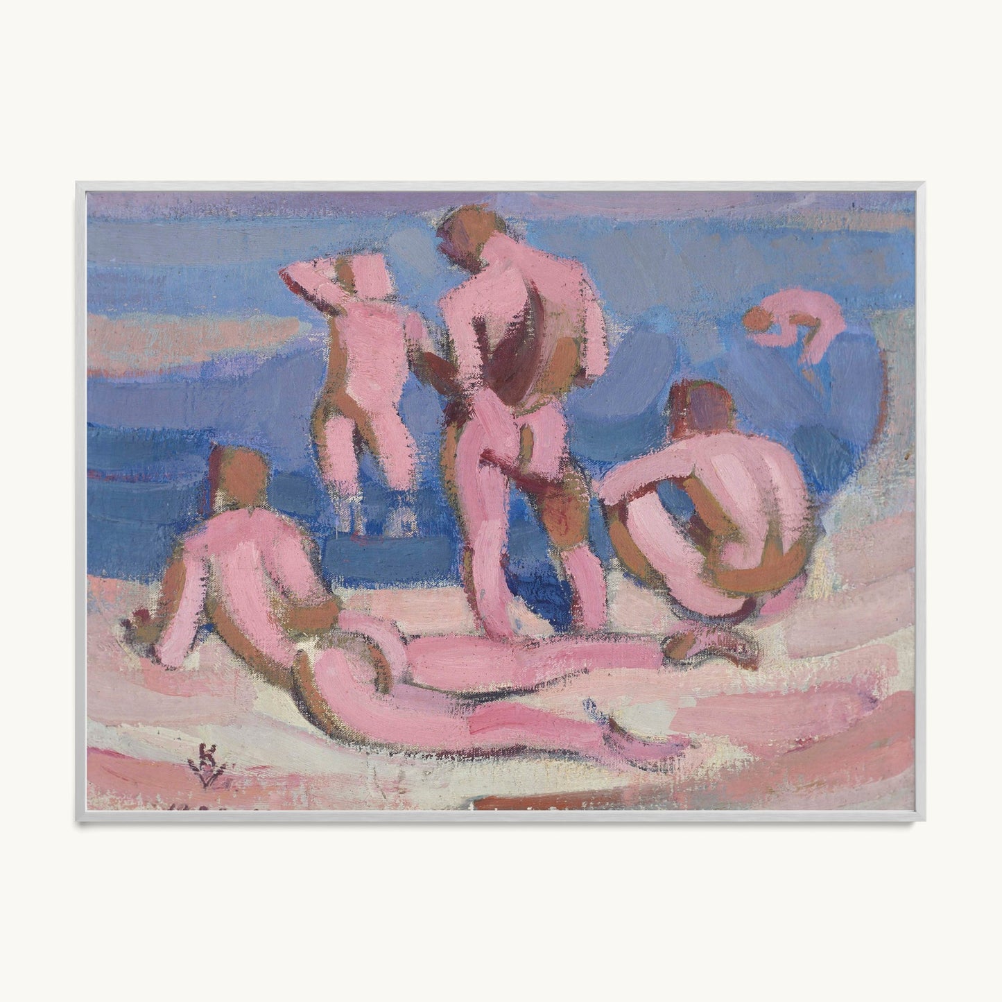 Bathing Men