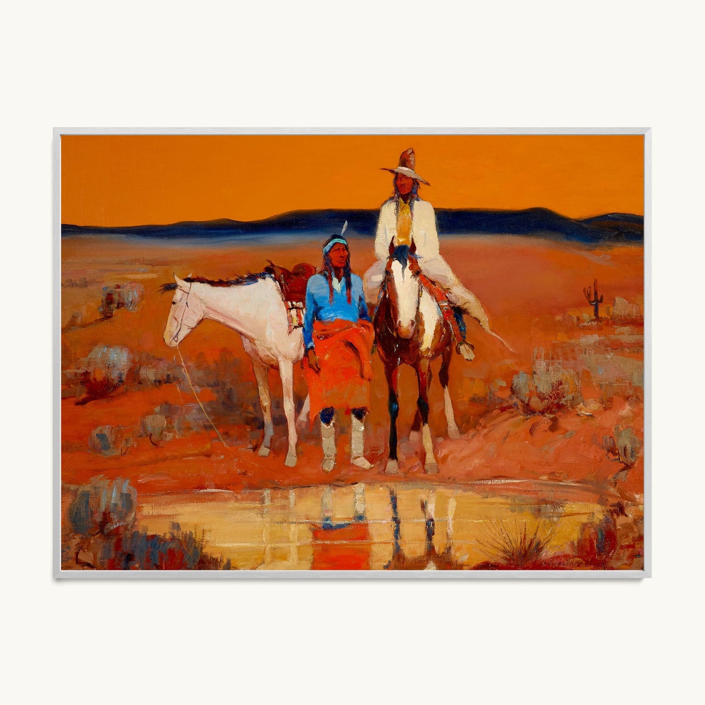 Apache at Watering Hole