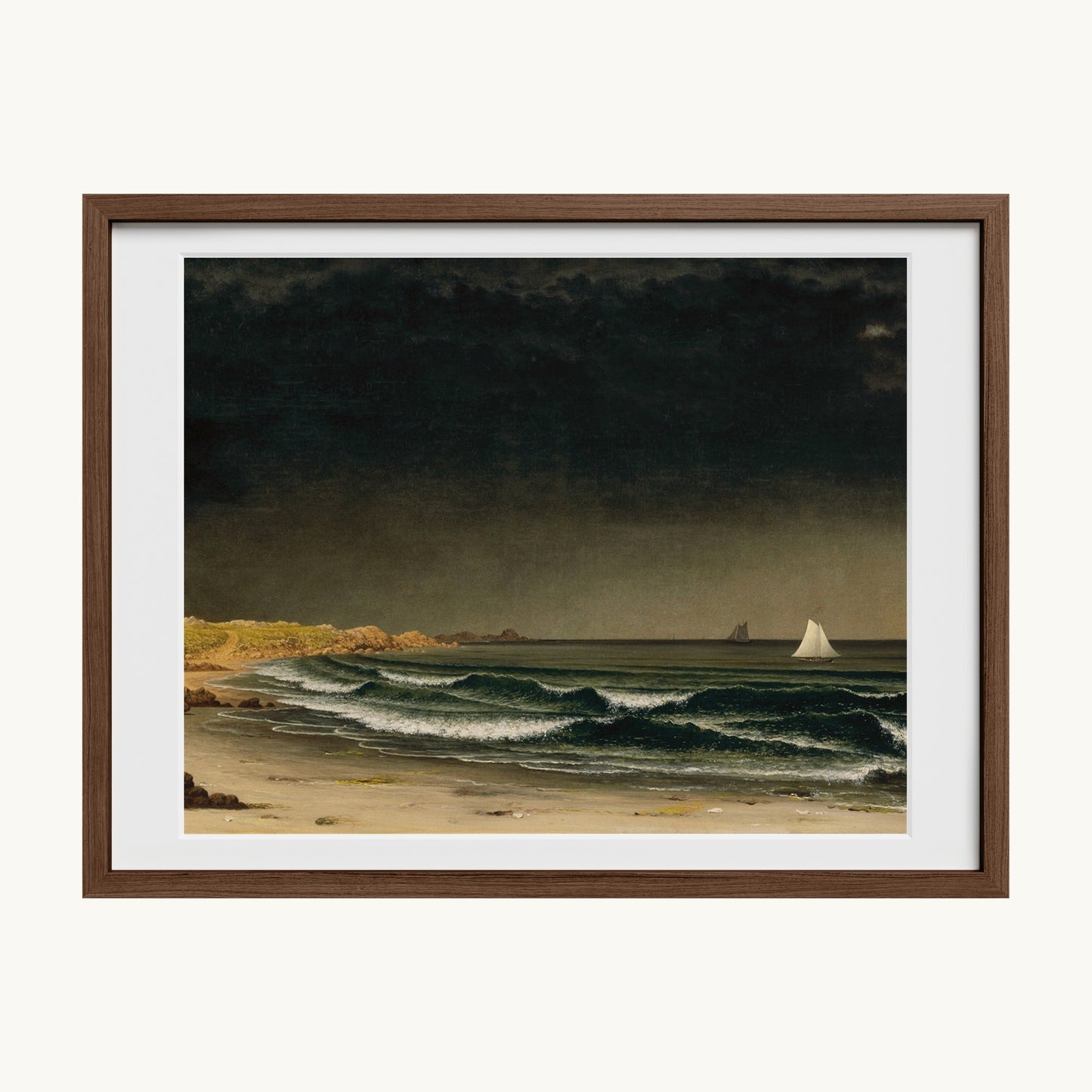 Approaching Storm, Beach near Newport