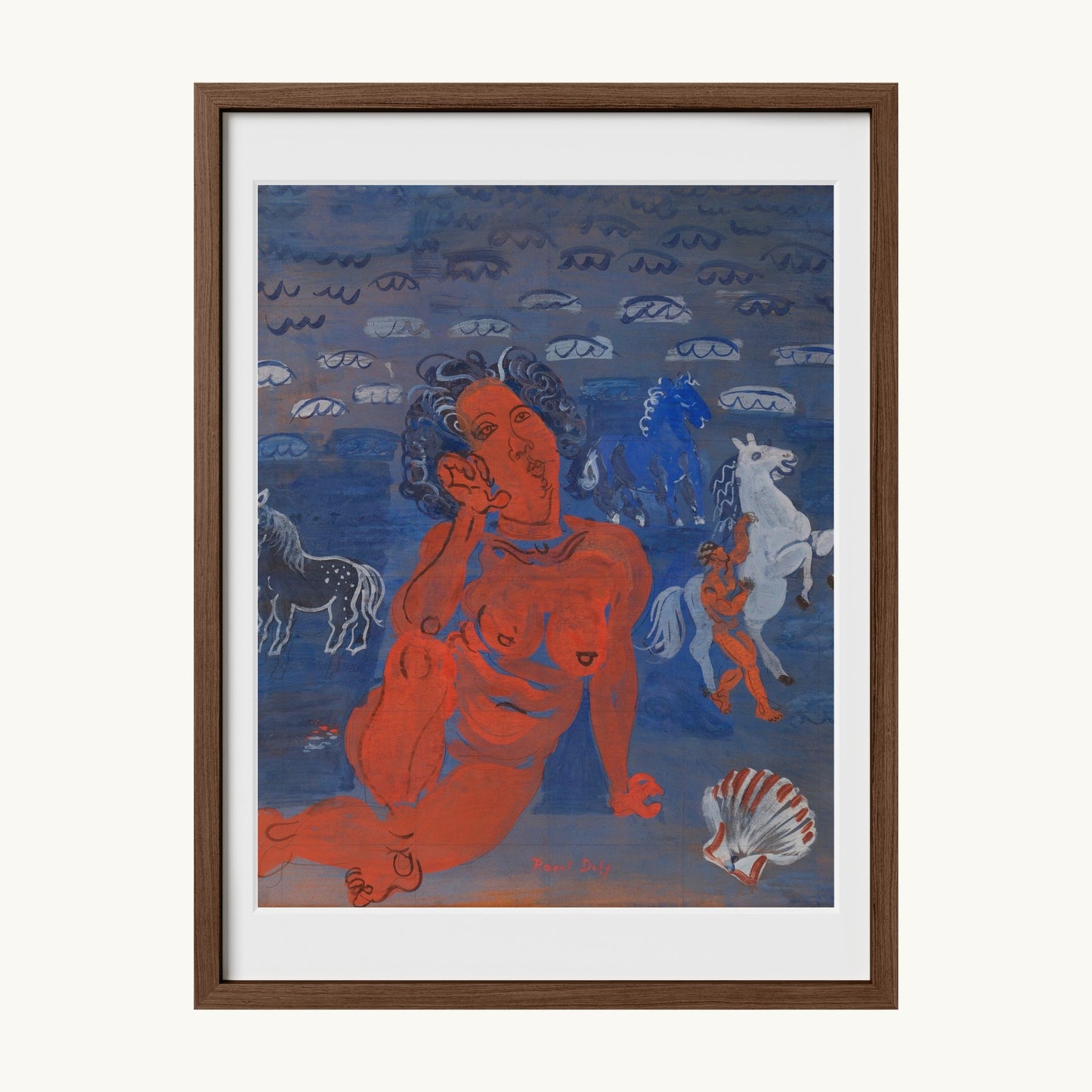 Amphitrite et chevaux marins (1925)