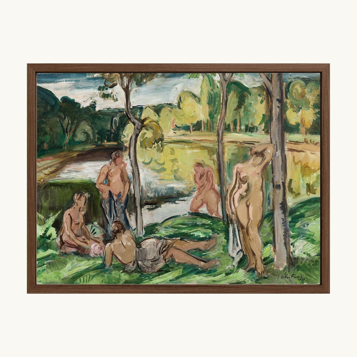 Baigneuses sur la Rance