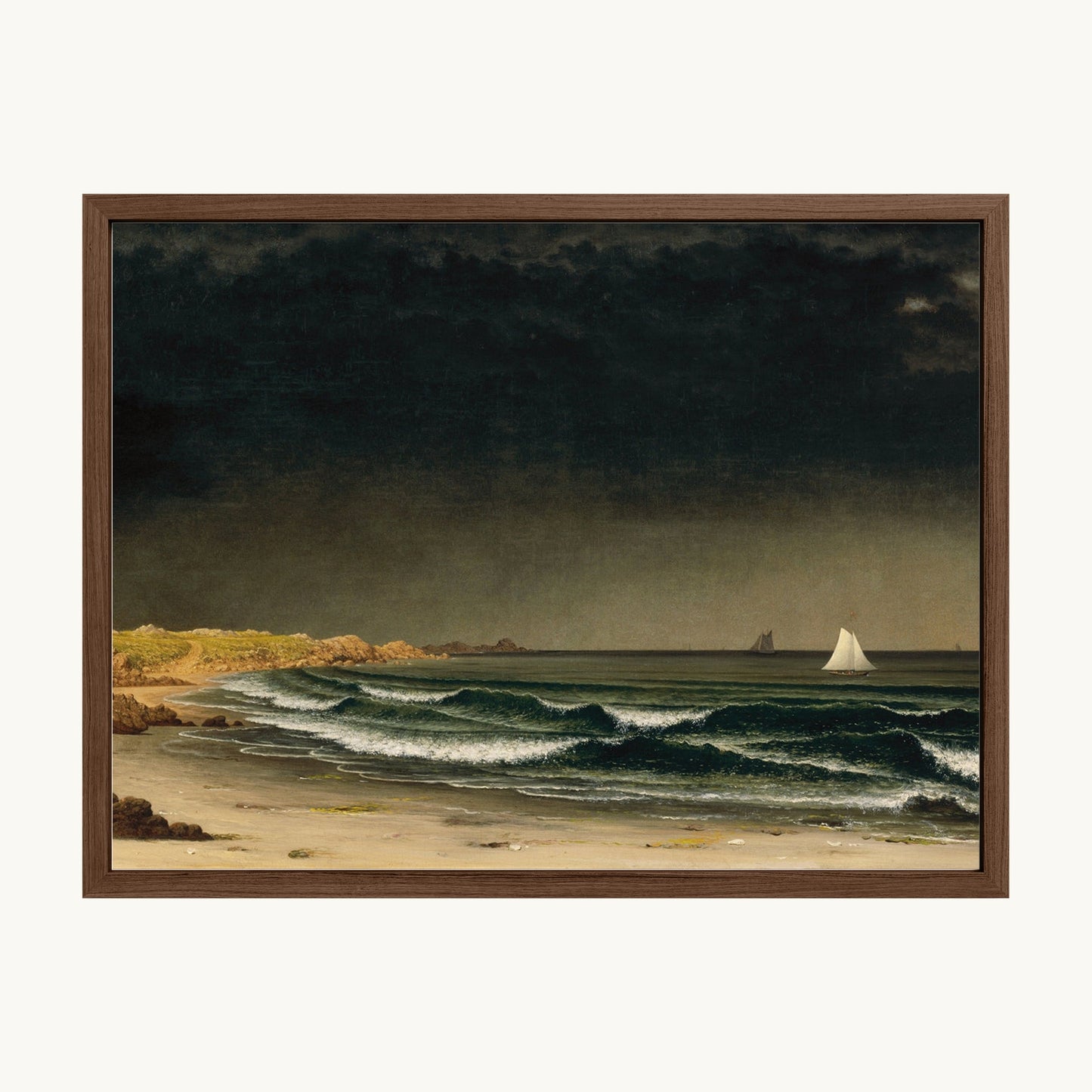 Approaching Storm, Beach near Newport