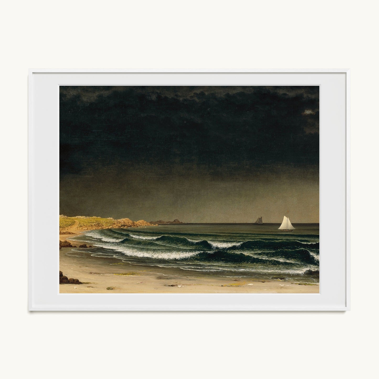 Approaching Storm, Beach near Newport