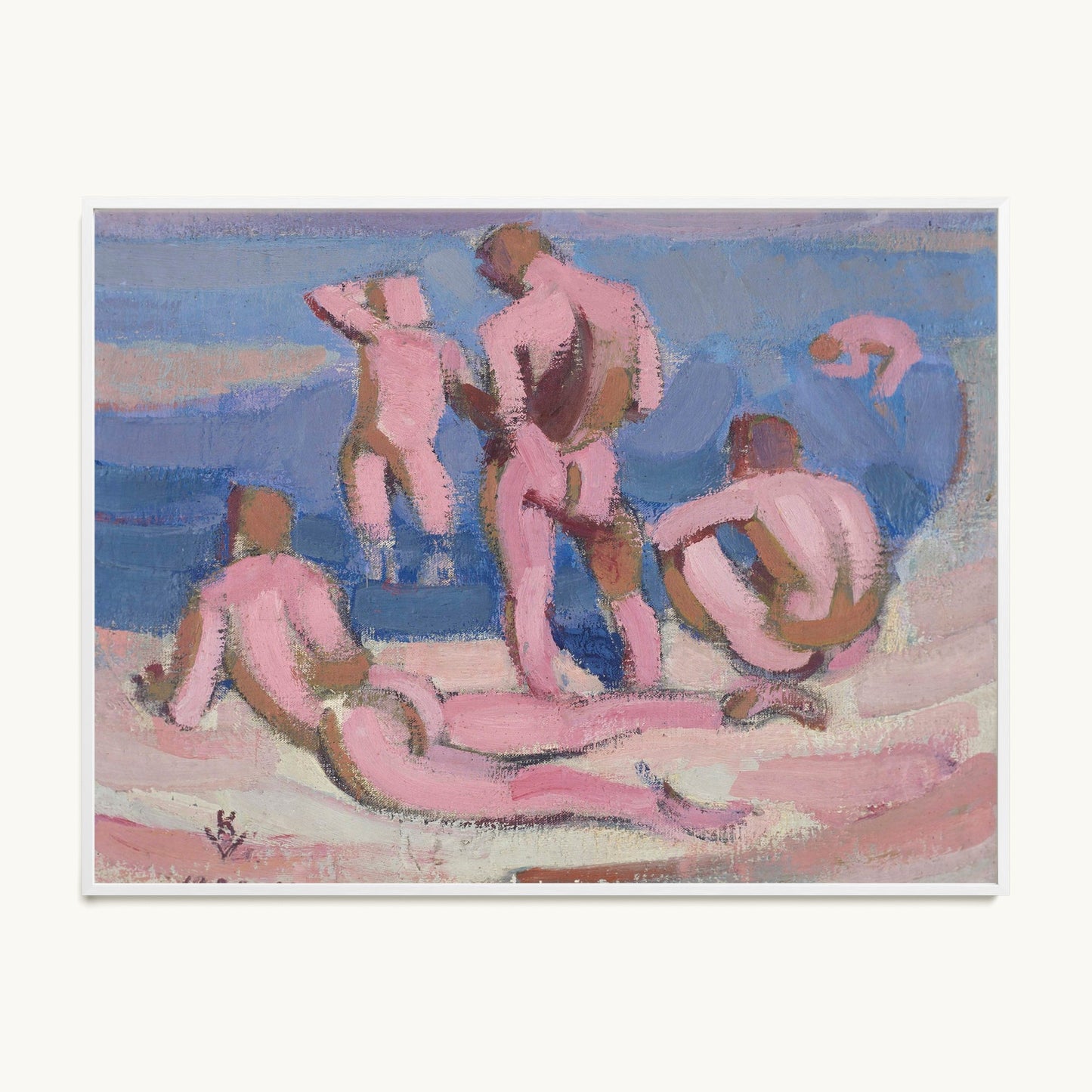 Bathing Men