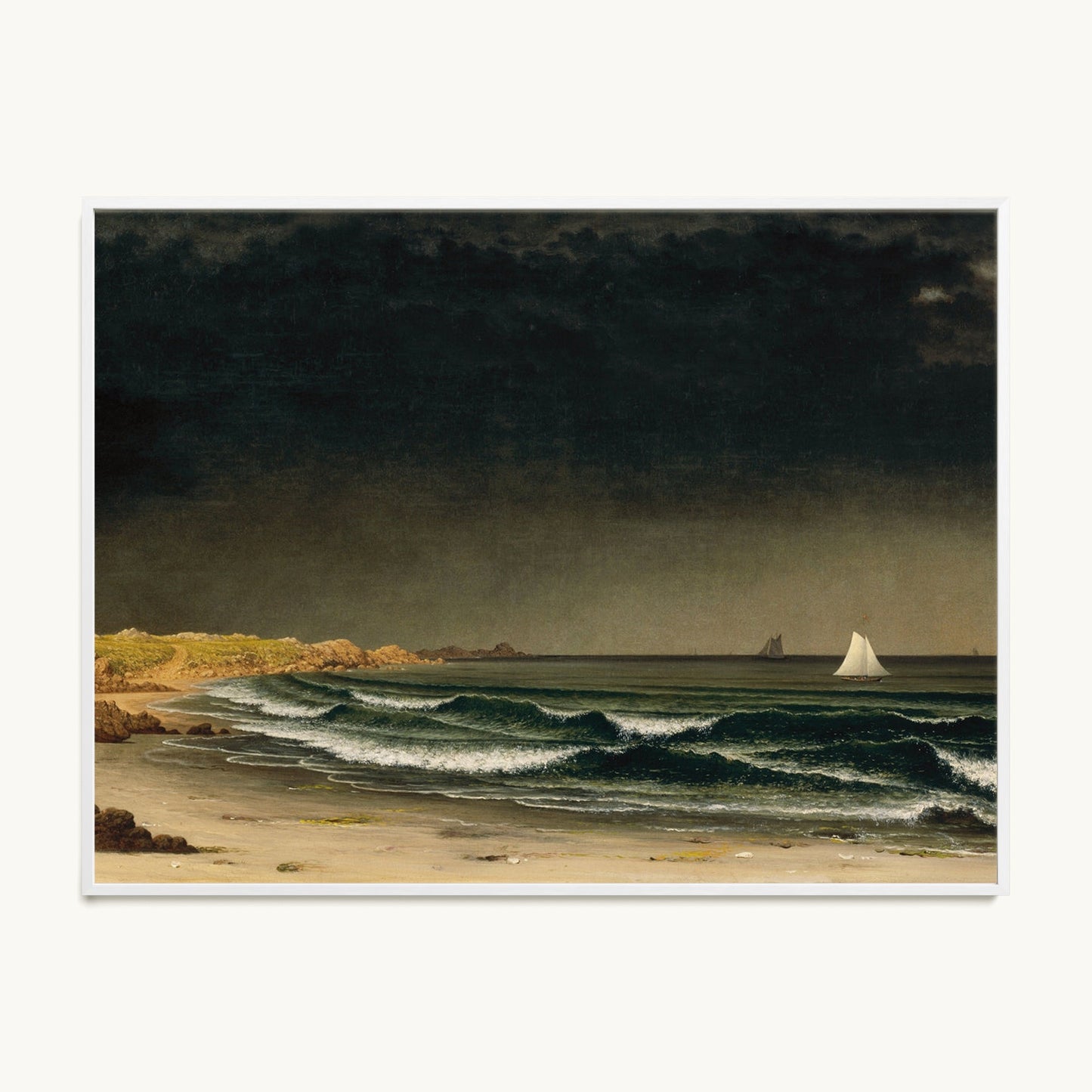 Approaching Storm, Beach near Newport