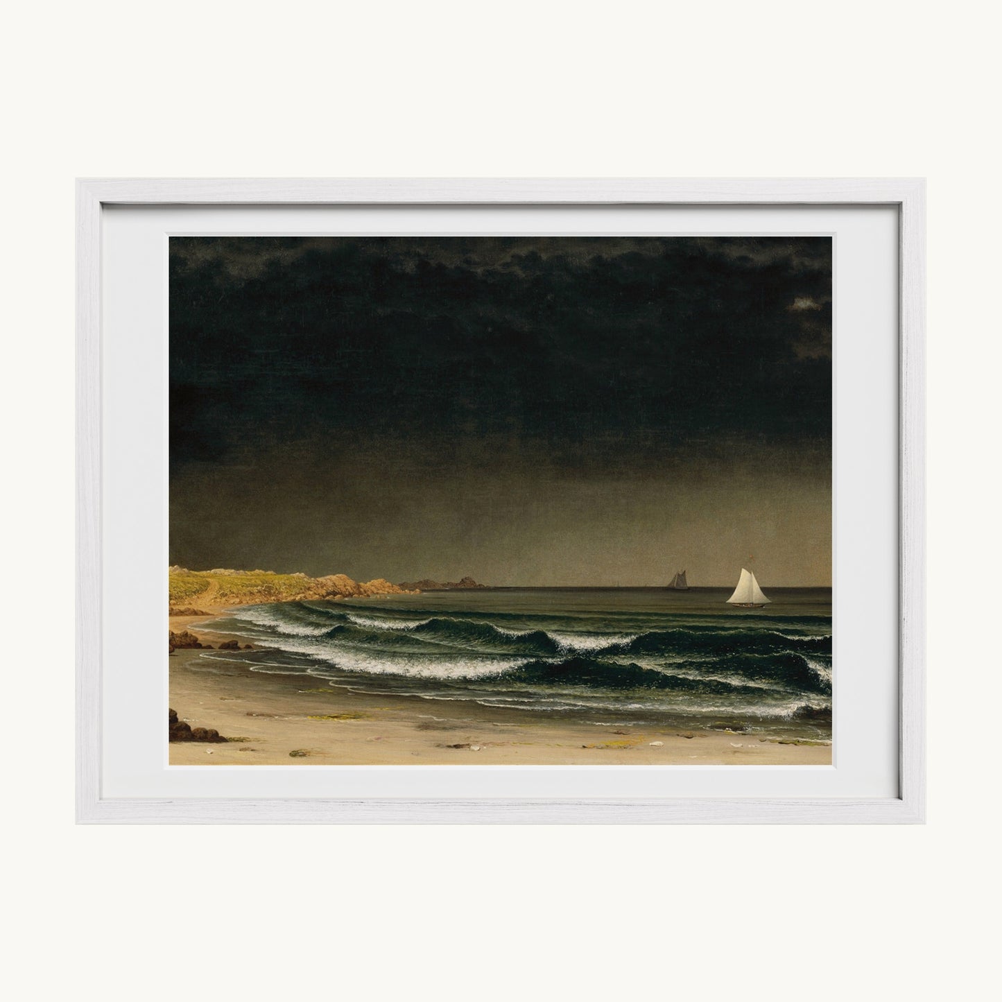 Approaching Storm, Beach near Newport