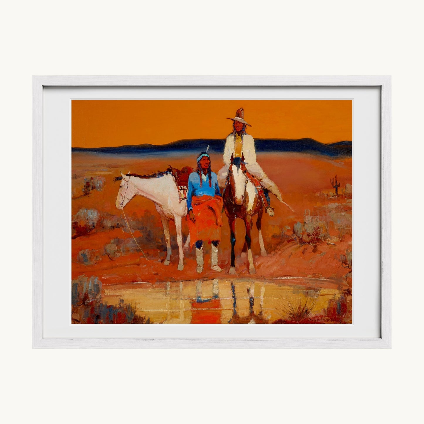 Apache at Watering Hole