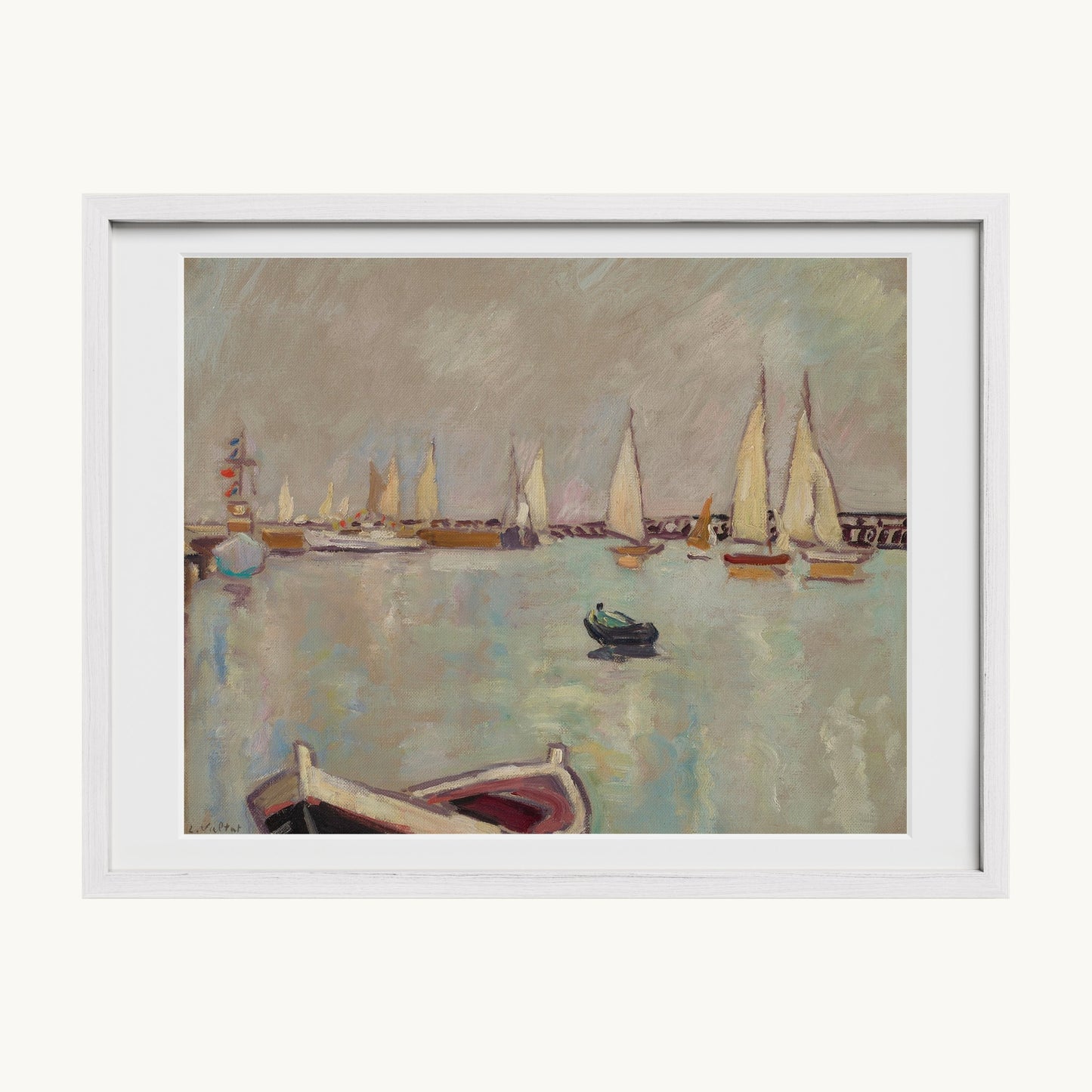 Barques et voiliers à Ouistreham