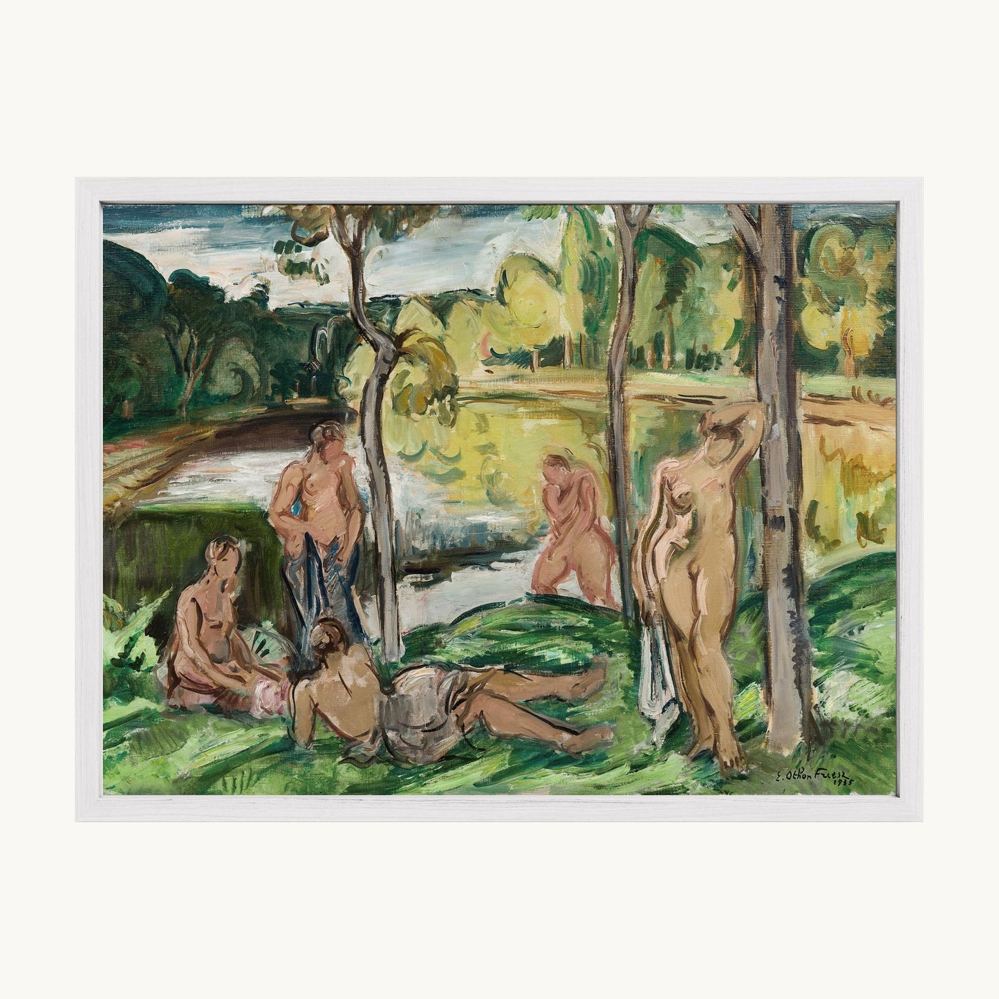Baigneuses sur la Rance