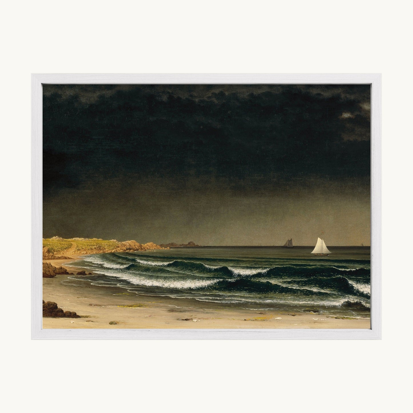 Approaching Storm, Beach near Newport
