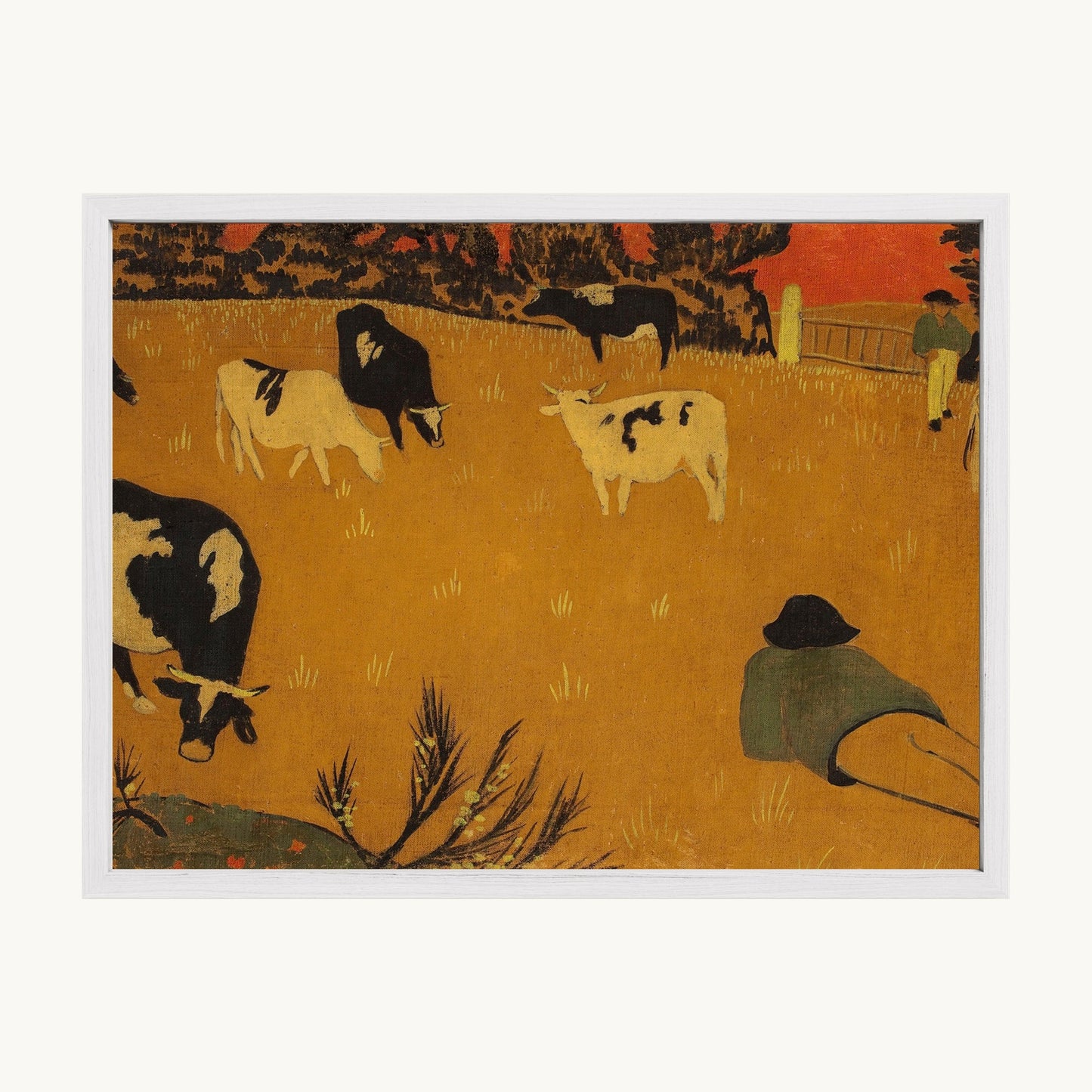 Breton Panel with Cows