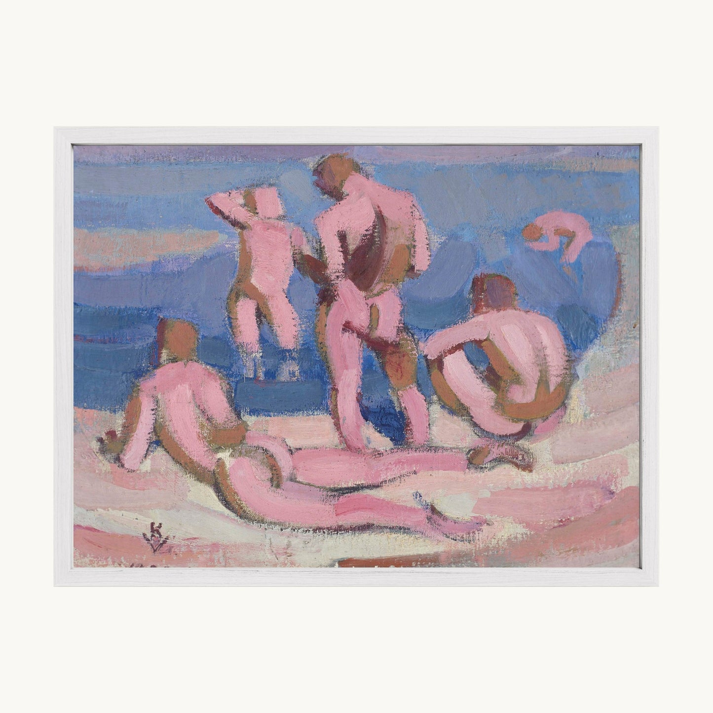 Bathing Men