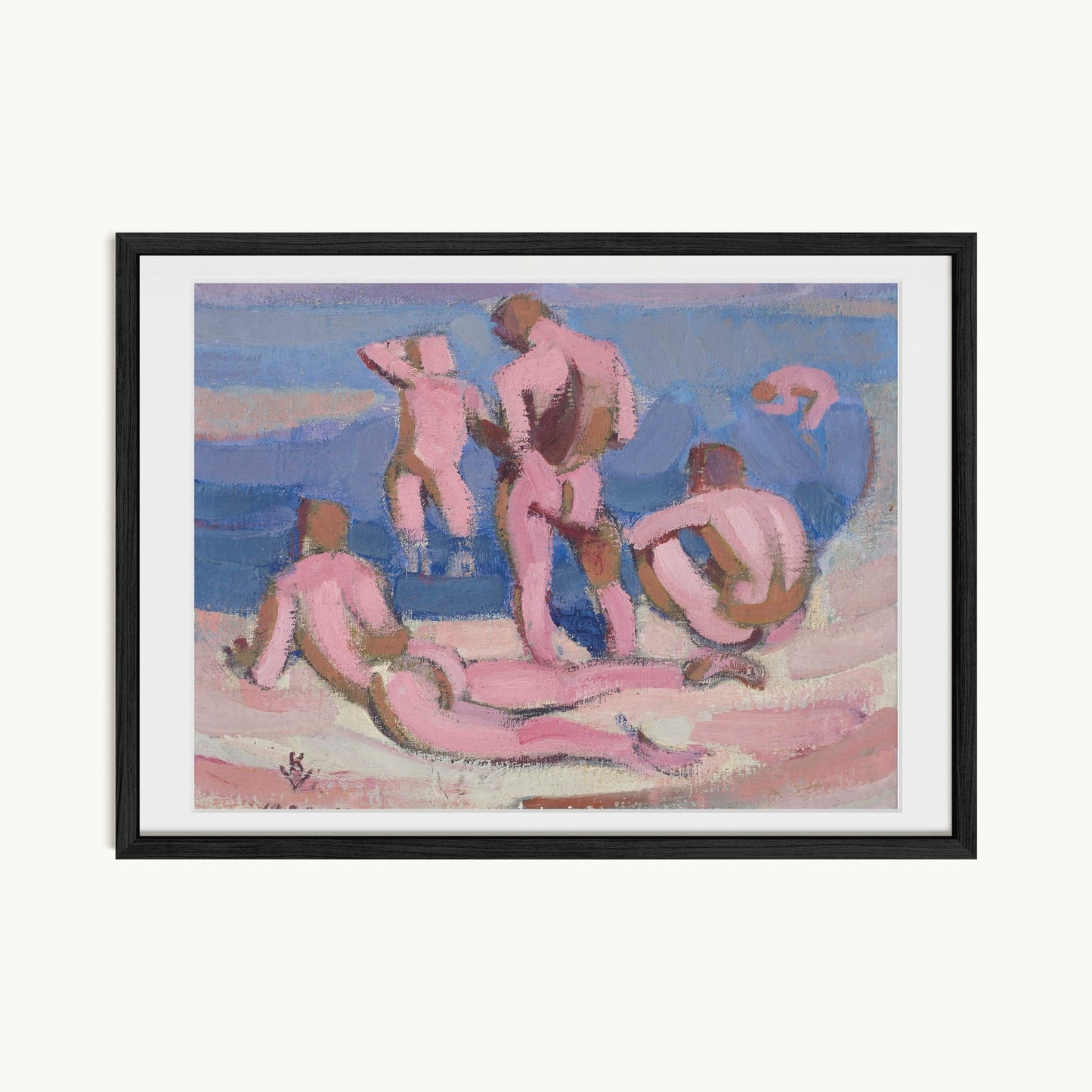 Bathing Men