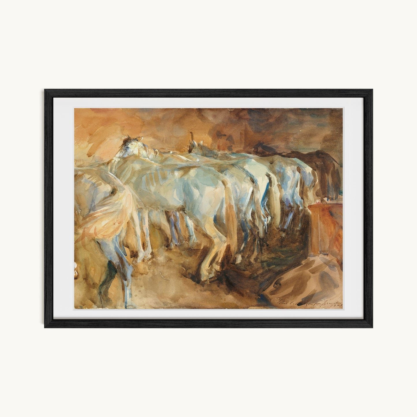 Bus Horses in Jerusalem