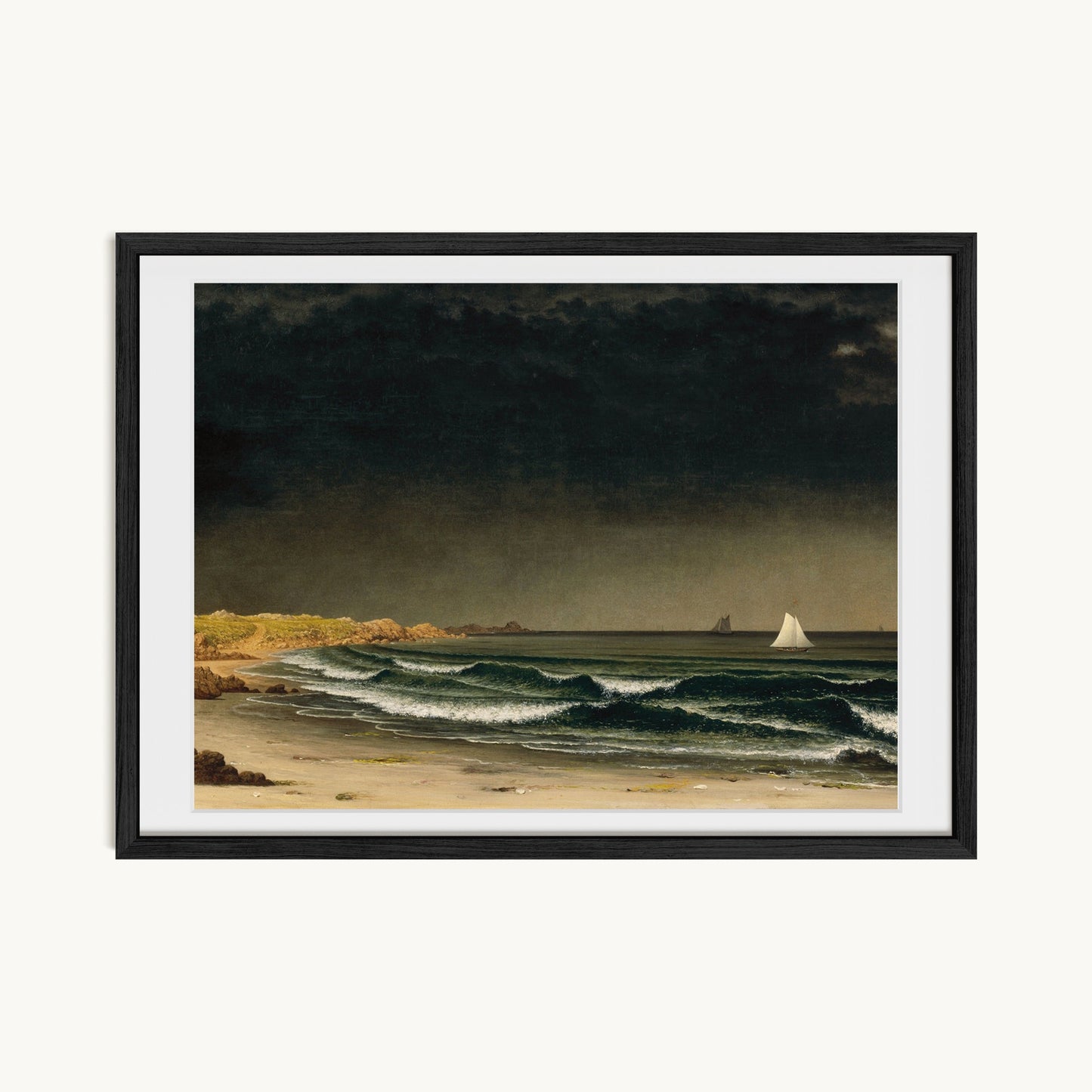 Approaching Storm, Beach near Newport