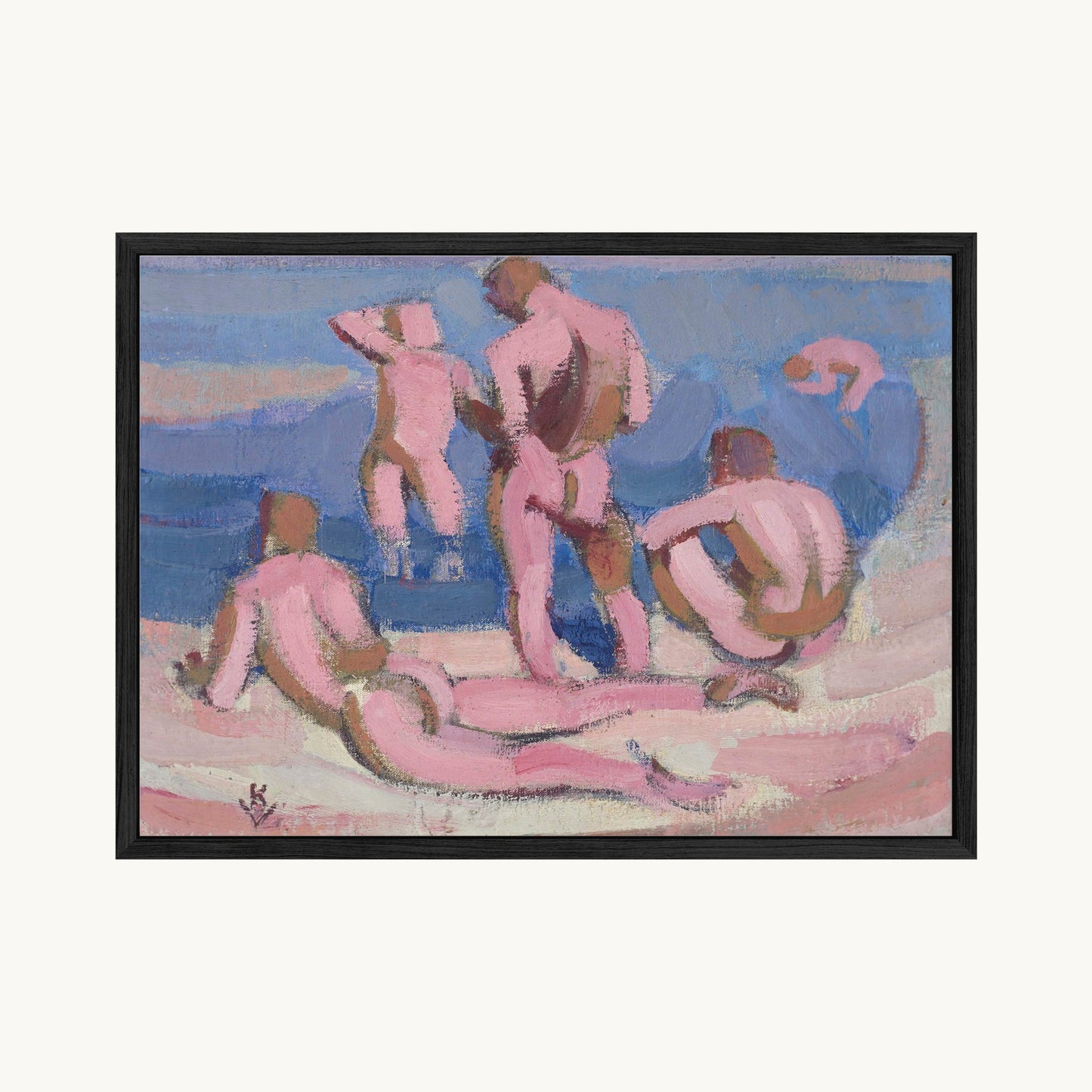 Bathing Men